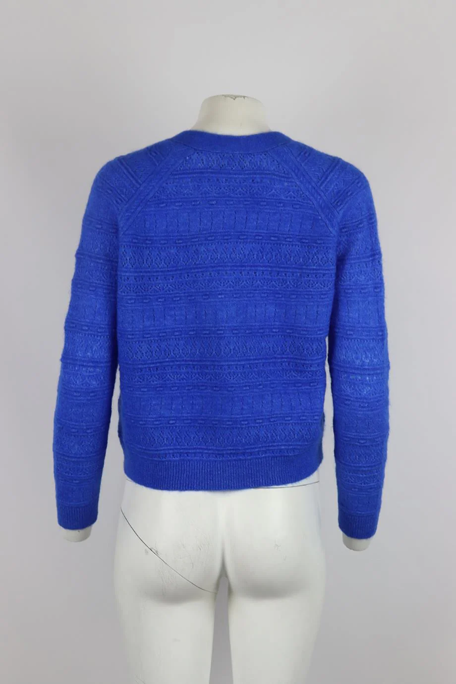 SÉZANE MOHAIR AND ALPACA BLEND CARDIGAN XSMALL - Image 4