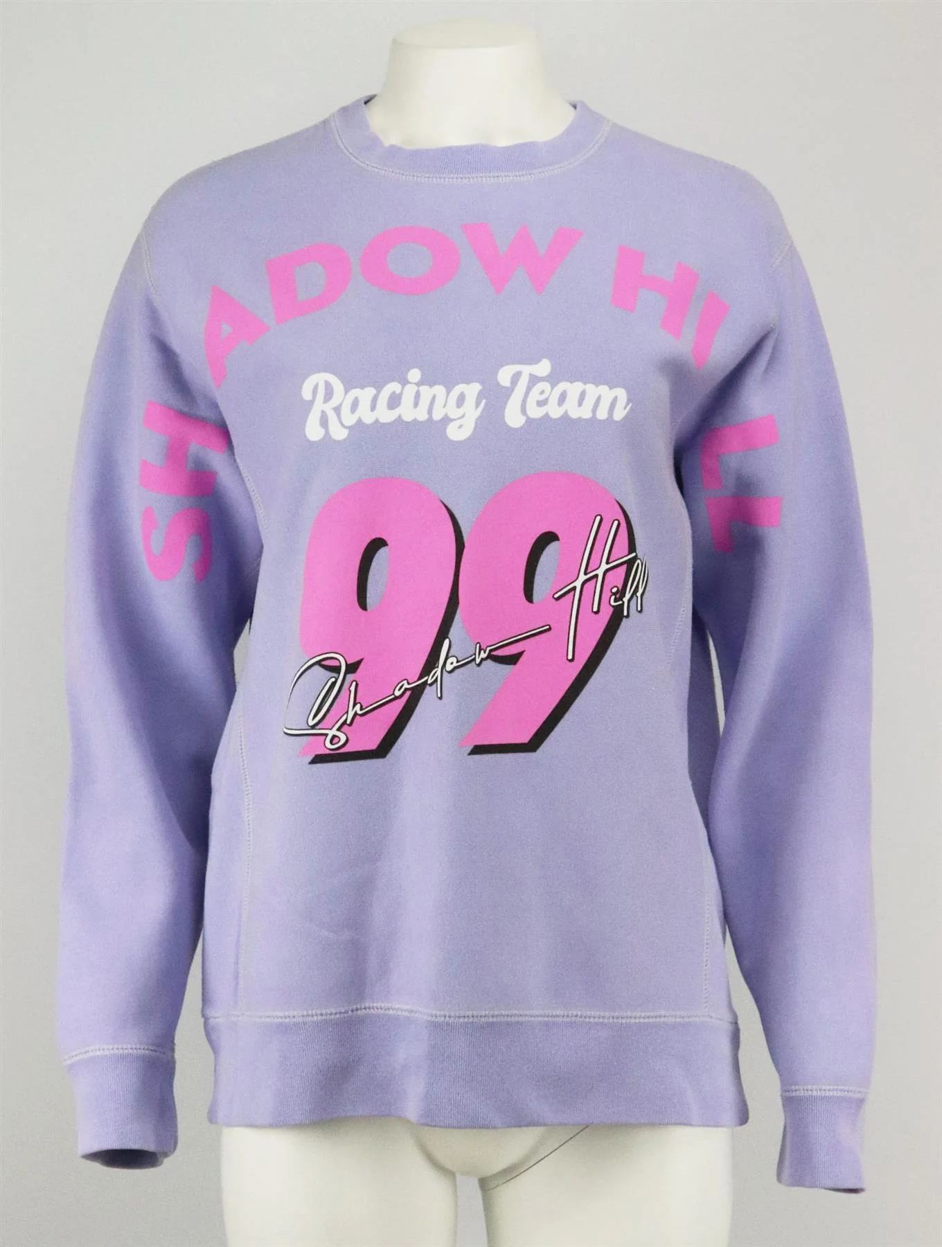 SHADOW HILL PRINTED COTTON JERSEY SWEATSHIRT MEDIUM - Image 2
