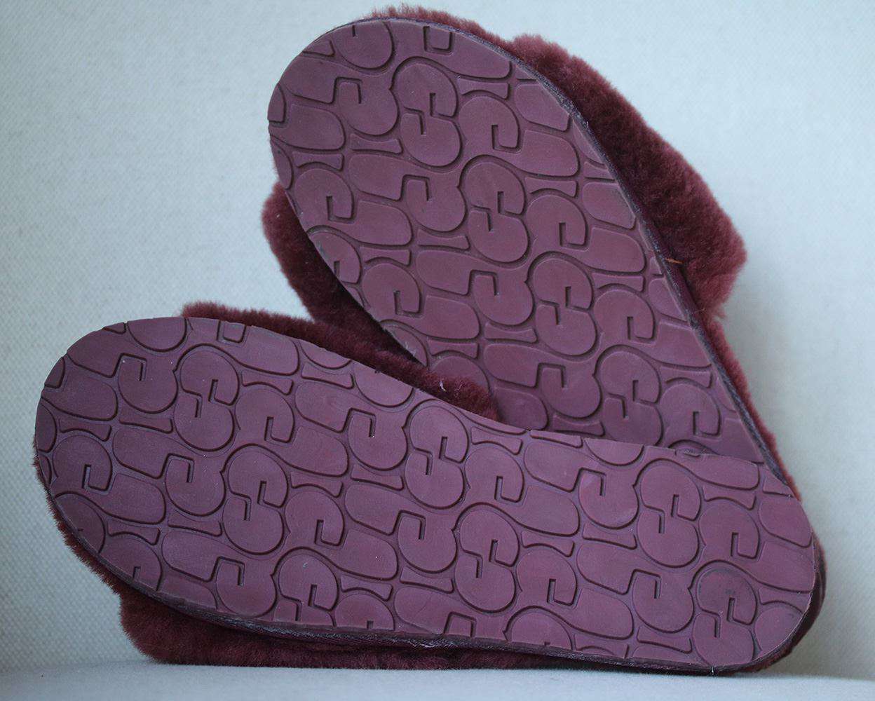 SHEARLING LINED SLIP ON SLIPPERS EU 40 UK 7 US 10 - Image 4