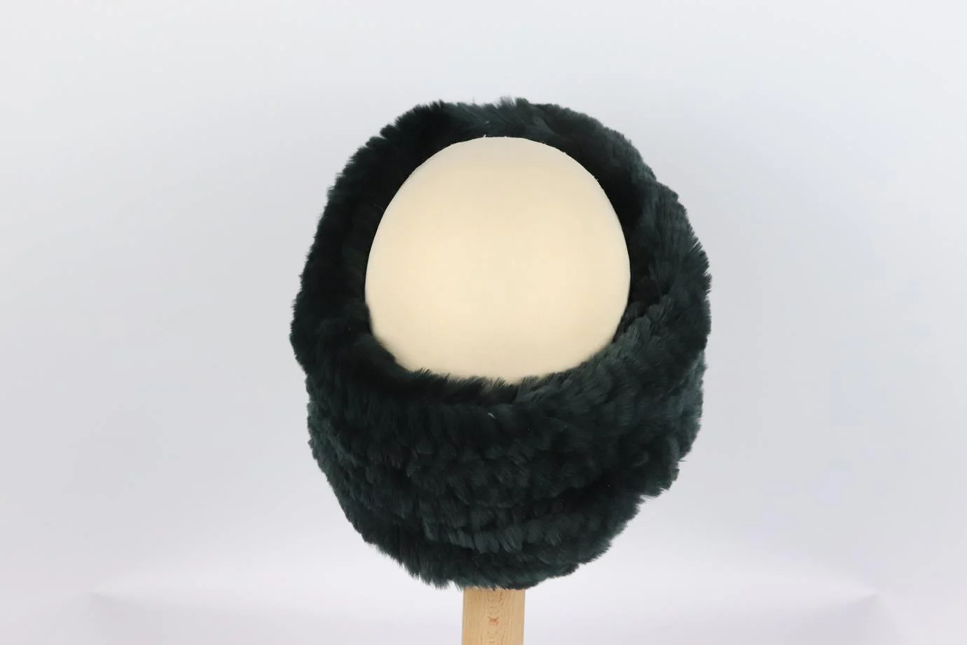 SHERRY CASSIN RABBIT FUR HEADBAND ONE SIZE - Image 4