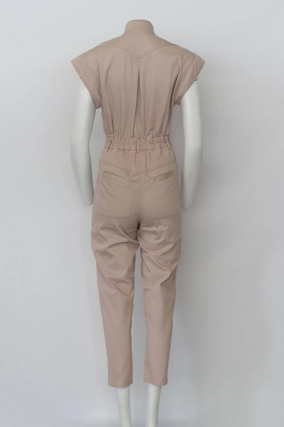 SHONA JOY DENIM JUMPSUIT UK 6 - Image 4