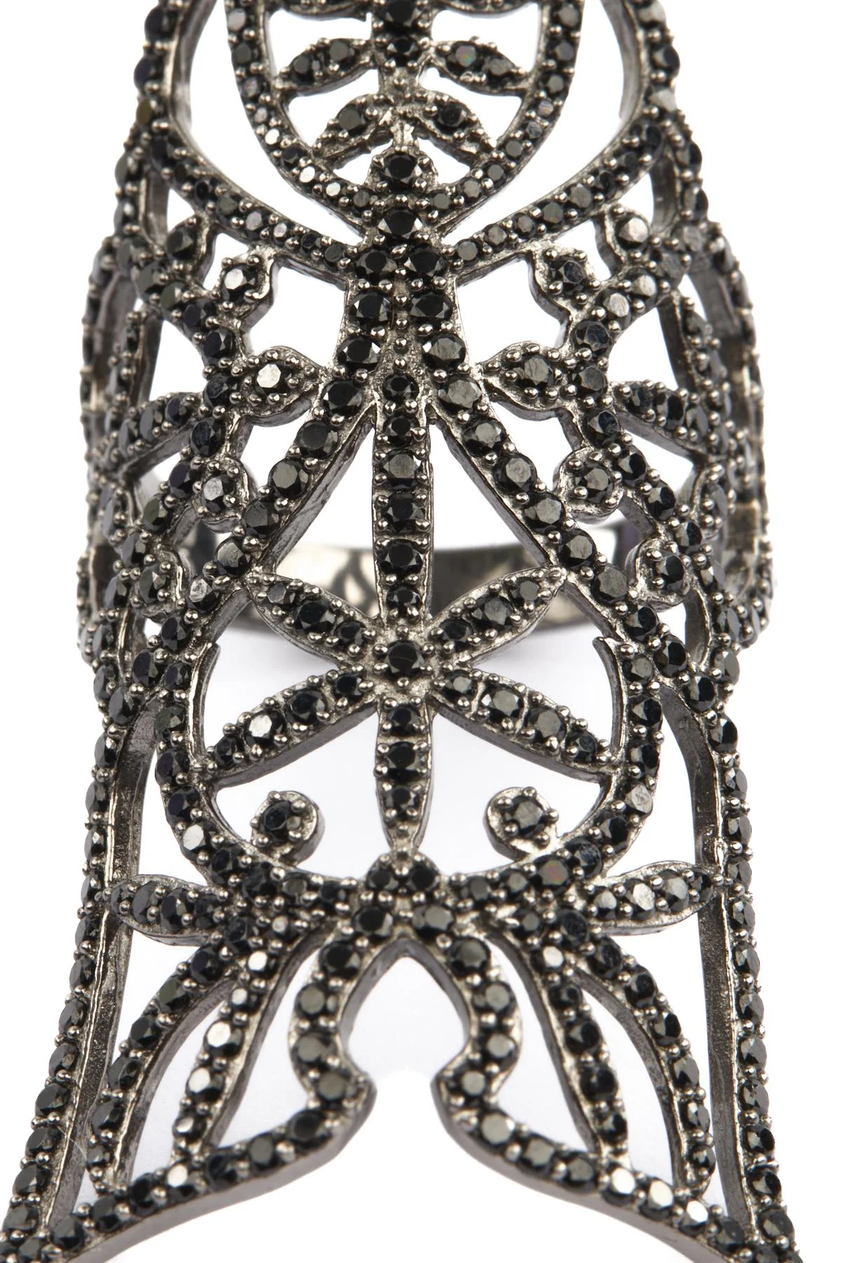 SILVER ARMOUR RING SIZE M 1/2 - Image 4