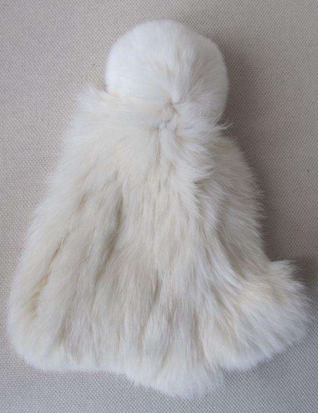 SILVIAN HEACH BABY GIRLS IVORY FUR POM POM HAT 2-4 YEARS - Image 4