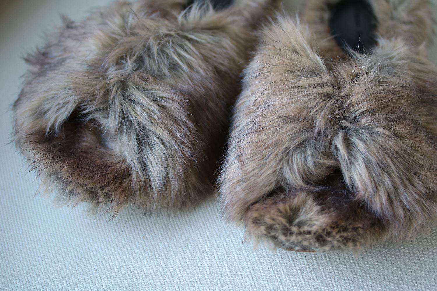 SIMONE ROCHA FAUX FUR SLIDES EU 38 UK 5 US 8 - Image 3