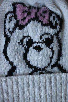 SIMONETTA BABY BEAR WOOL BLEND HAT 18 MONTHS - Image 5