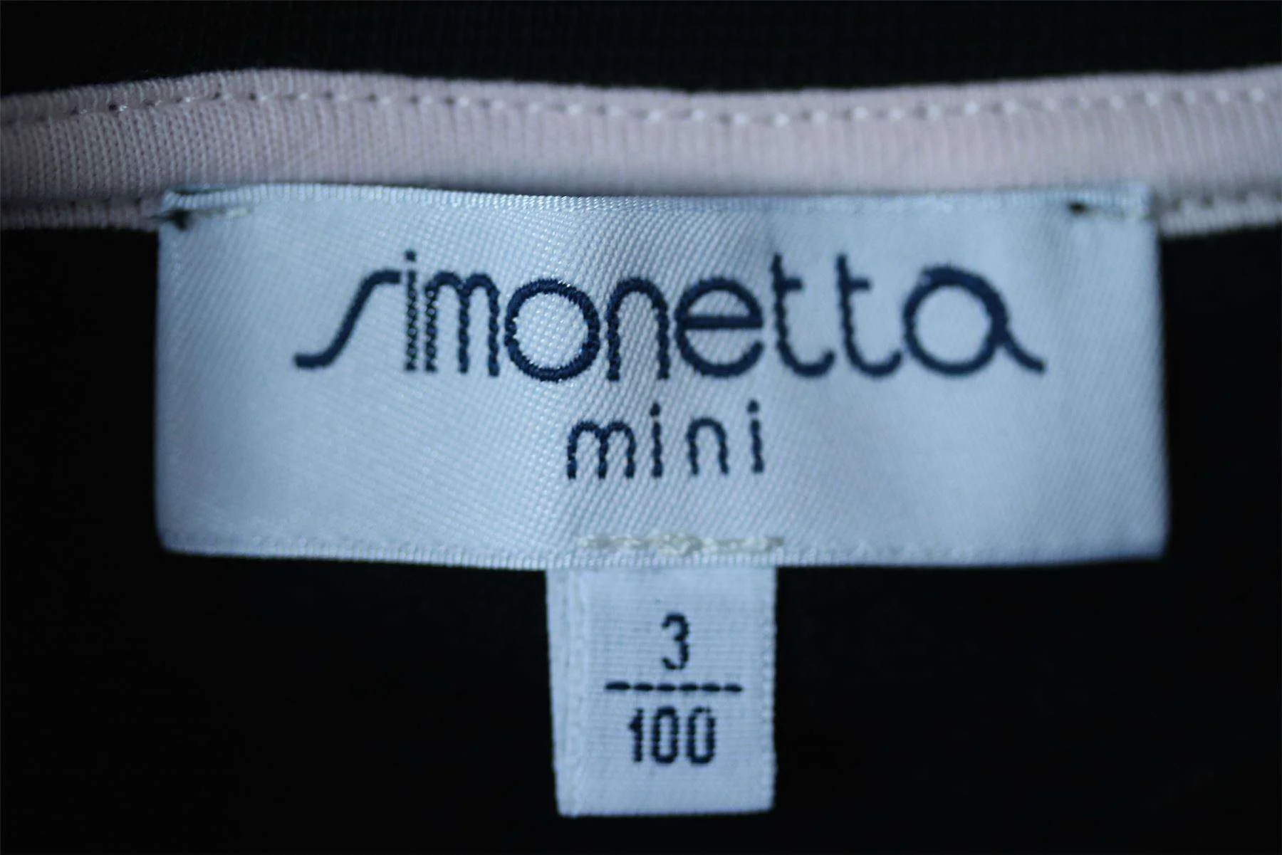 SIMONETTA GIRLS BLACK TEDDY BEAR TRACKSUIT 3 YEARS - Image 4