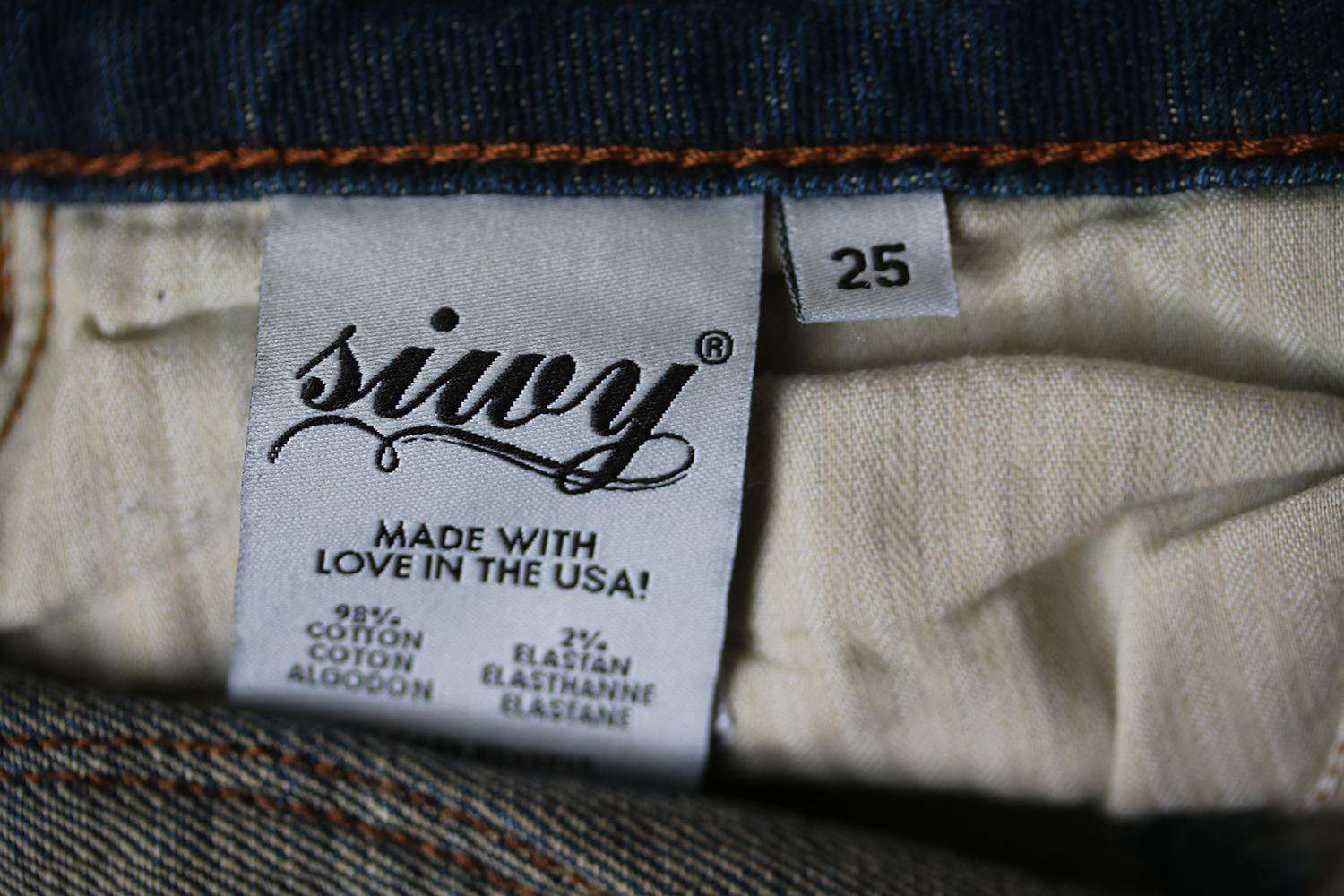 SIWY CAMILLA CUTOFF DENIM SHORTS IN FOLLOW THE LEADER W25 UK 6/8 - Image 6