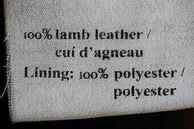 SKAIST TAYLOR BLACK LEATHER PEPLUM TOP UK 8 US 4 - Image 10