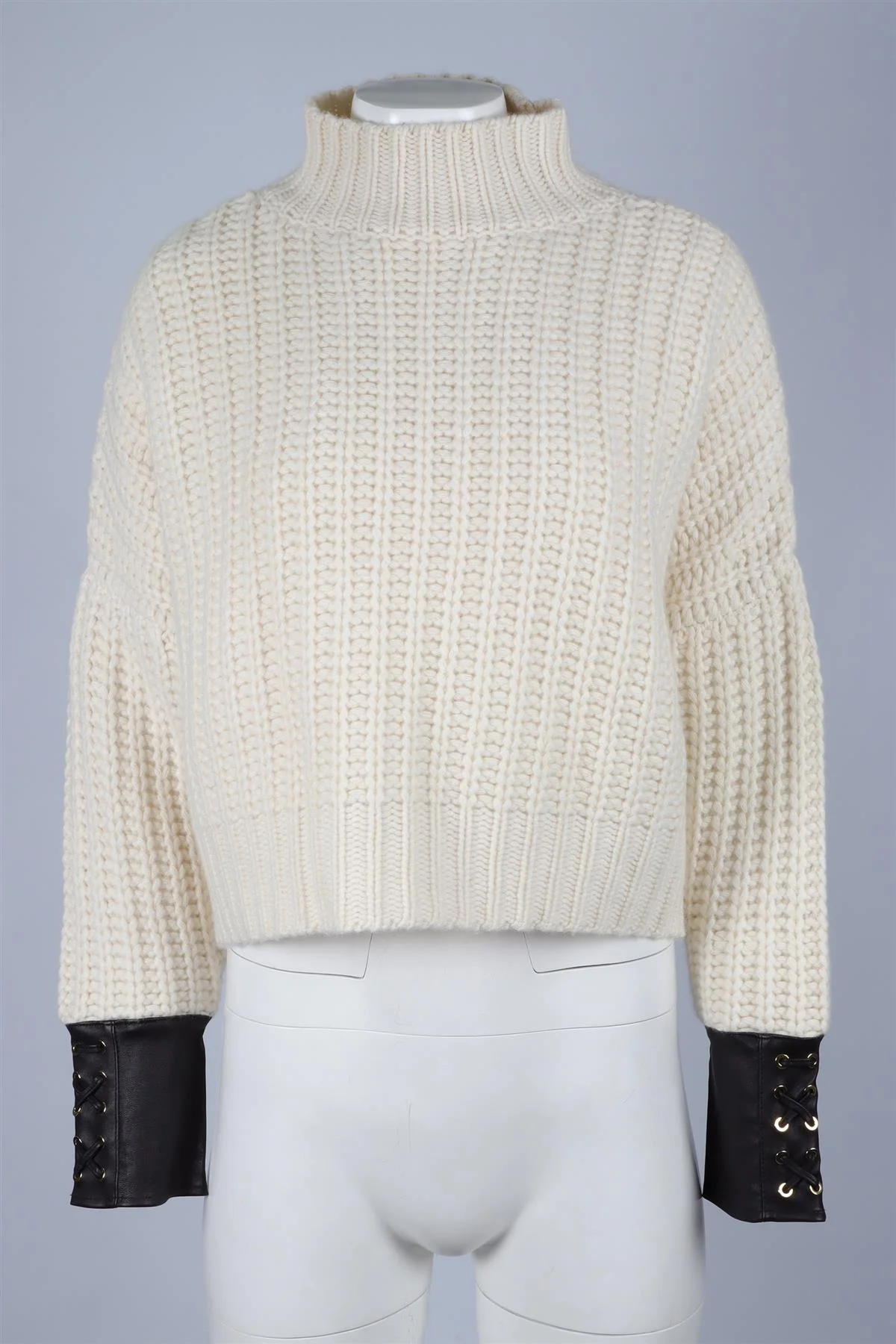 SKIIM CREAM CASHMERE SWEATER MEDIUM - Image 2