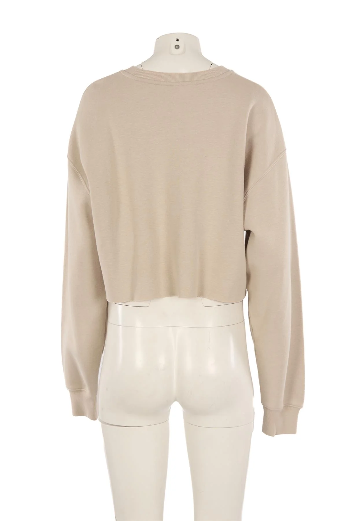 SKIMS BEIGE COTTON SWEATSHIRT MEDIUM - Image 4