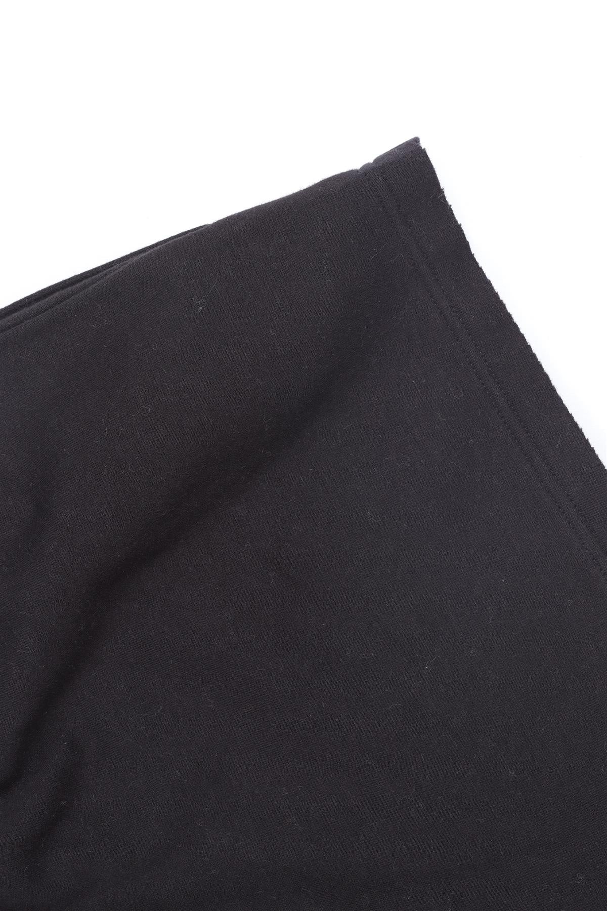 SKIMS BLACK COTTON SHORTS LARGE - Image 5