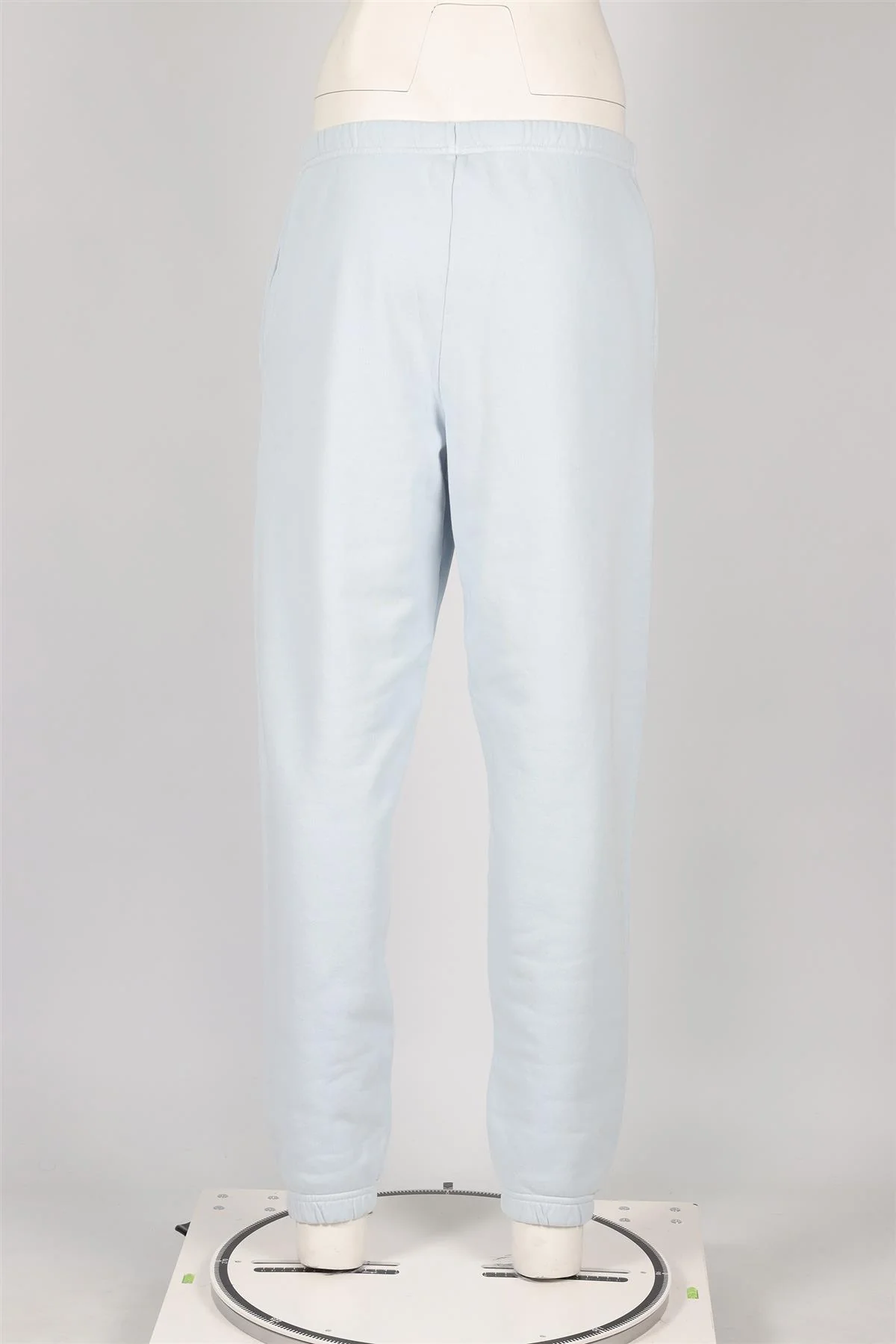 SKIMS BLUE COTTON TRACK PANTS MEDIUM - Image 4