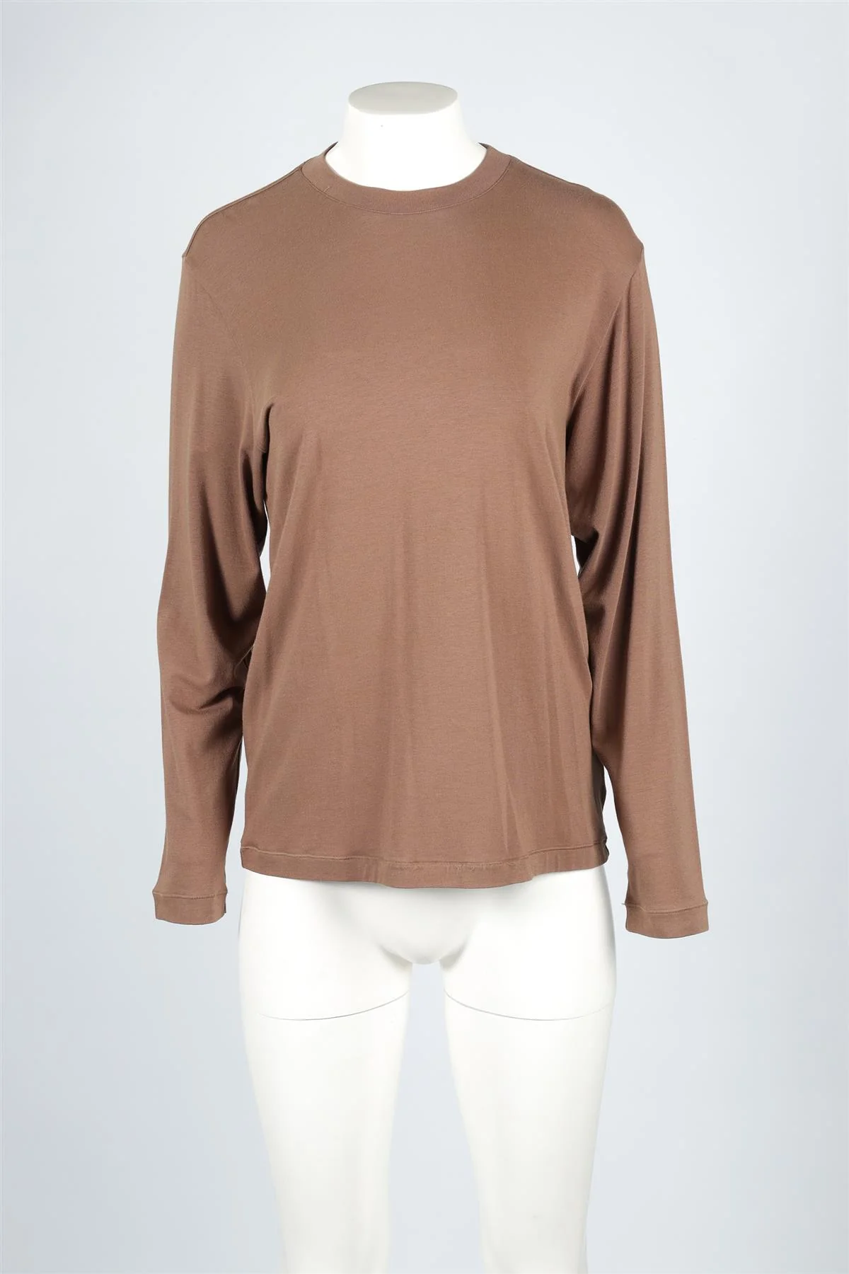 SKIMS BROWN COTTON TOP SMALL - Image 2