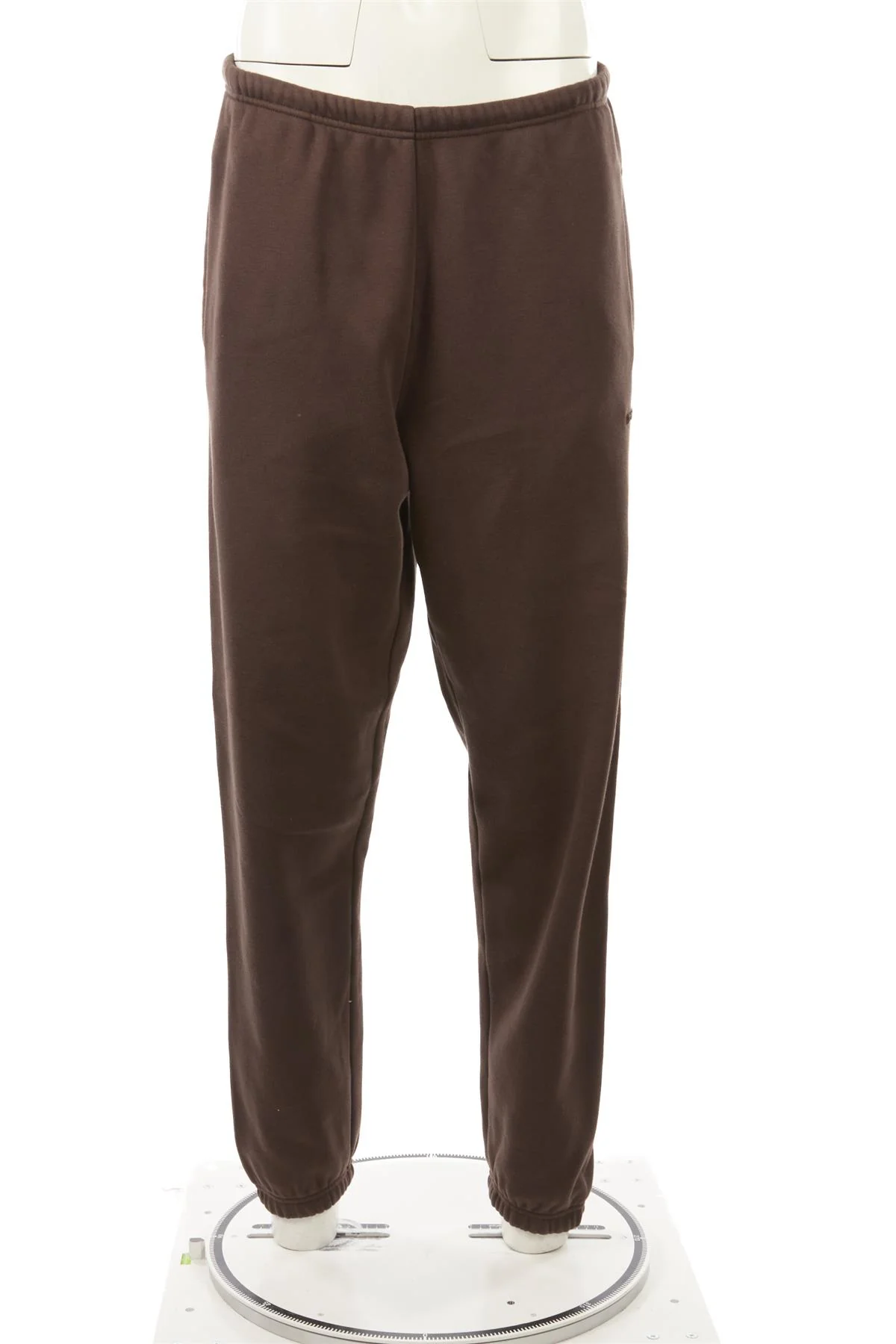 SKIMS BROWN COTTON TRACK PANTS MEDIUM - Image 2