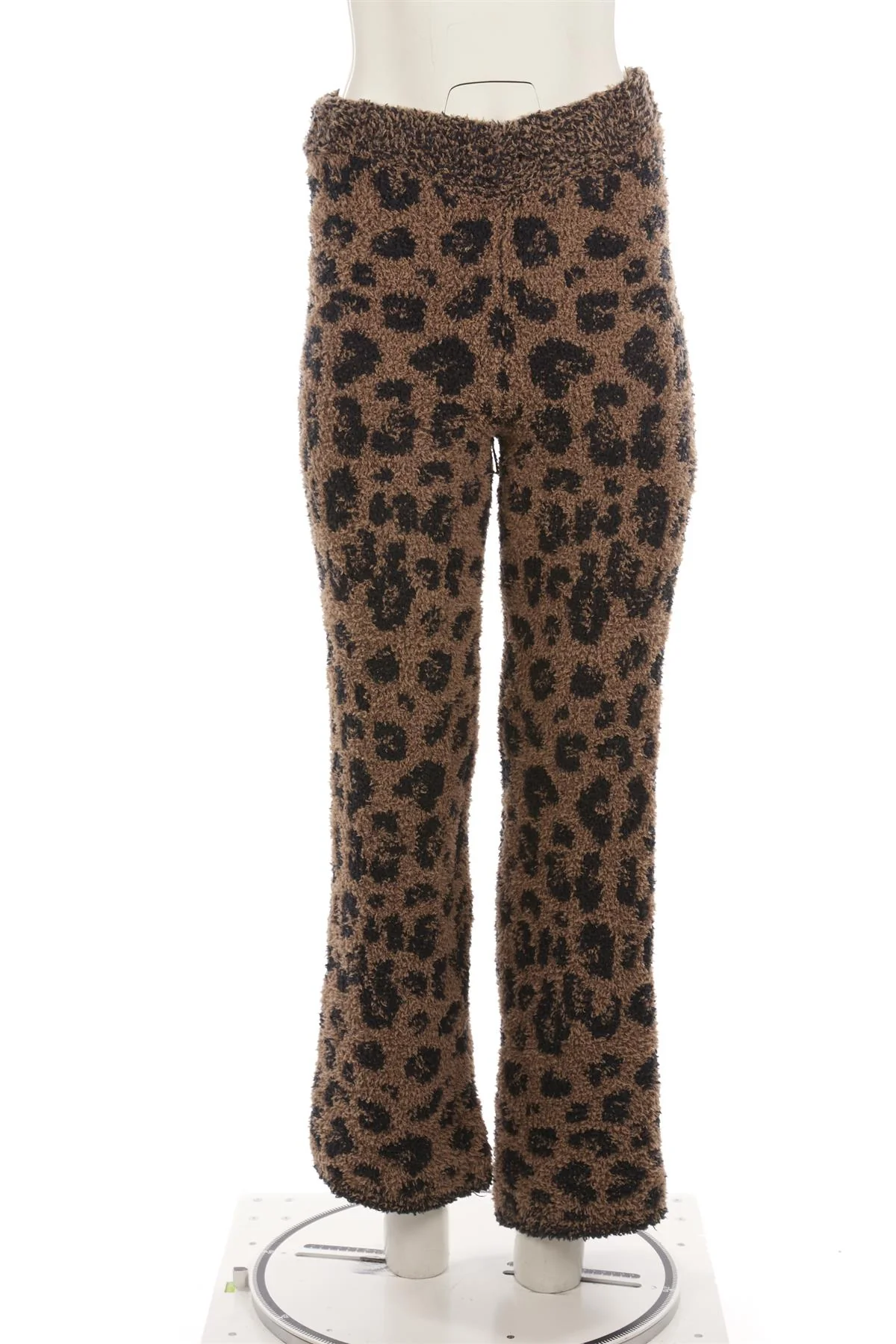 SKIMS BROWN FLEECE TRACK PANTS XXSMALL - Image 2