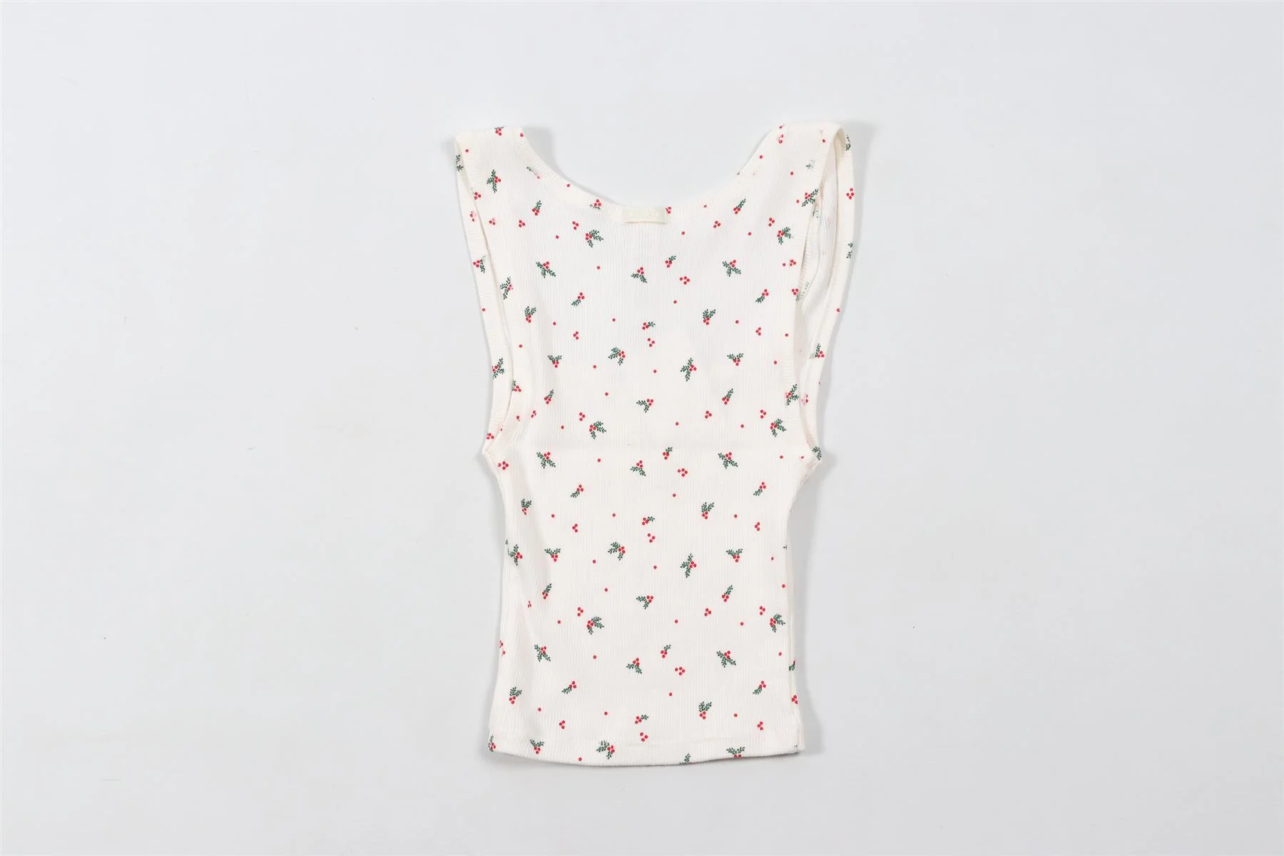 SKIMS CREAM COTTON TOP XXSMALL - Image 4