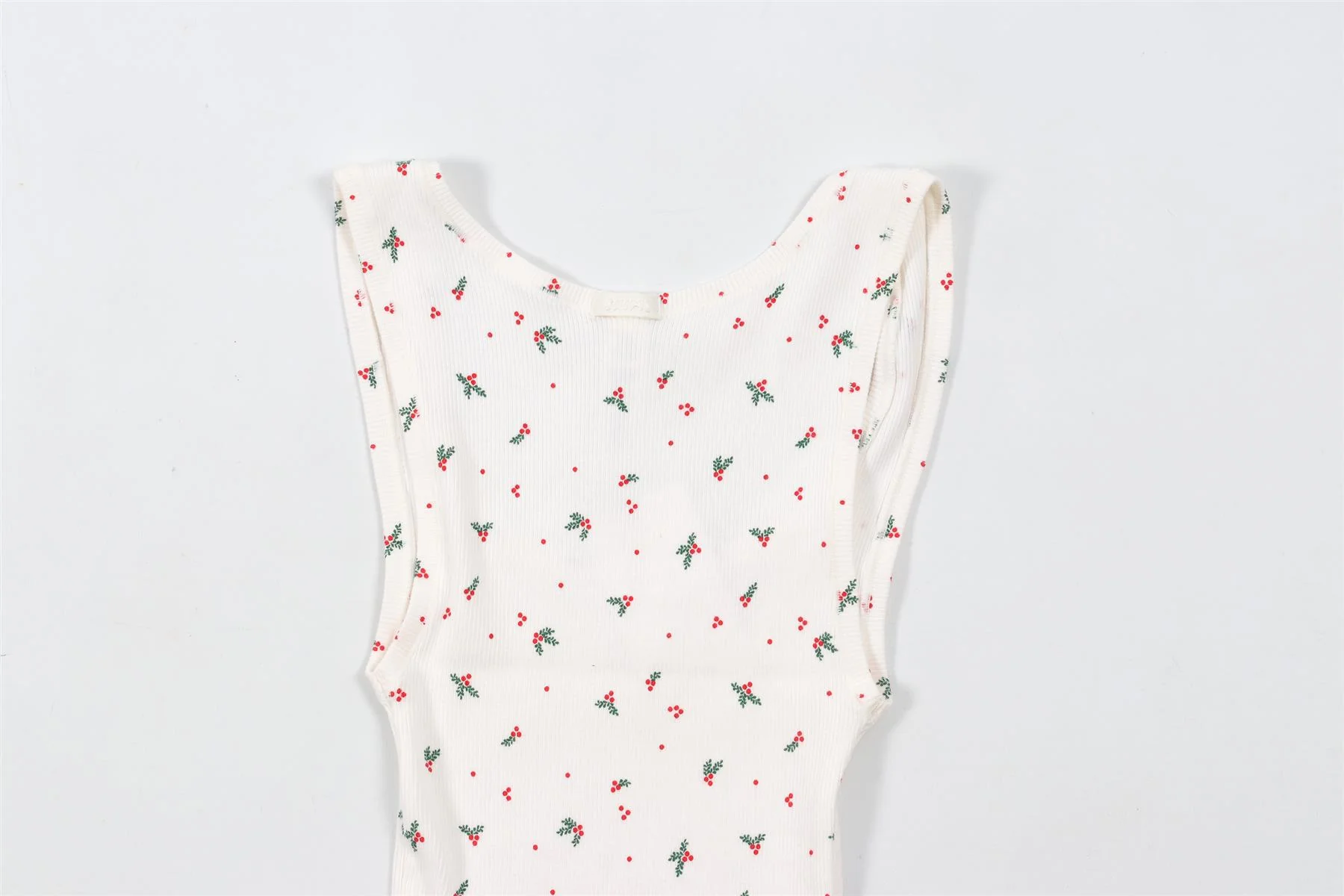 SKIMS CREAM COTTON TOP XXSMALL - Image 5