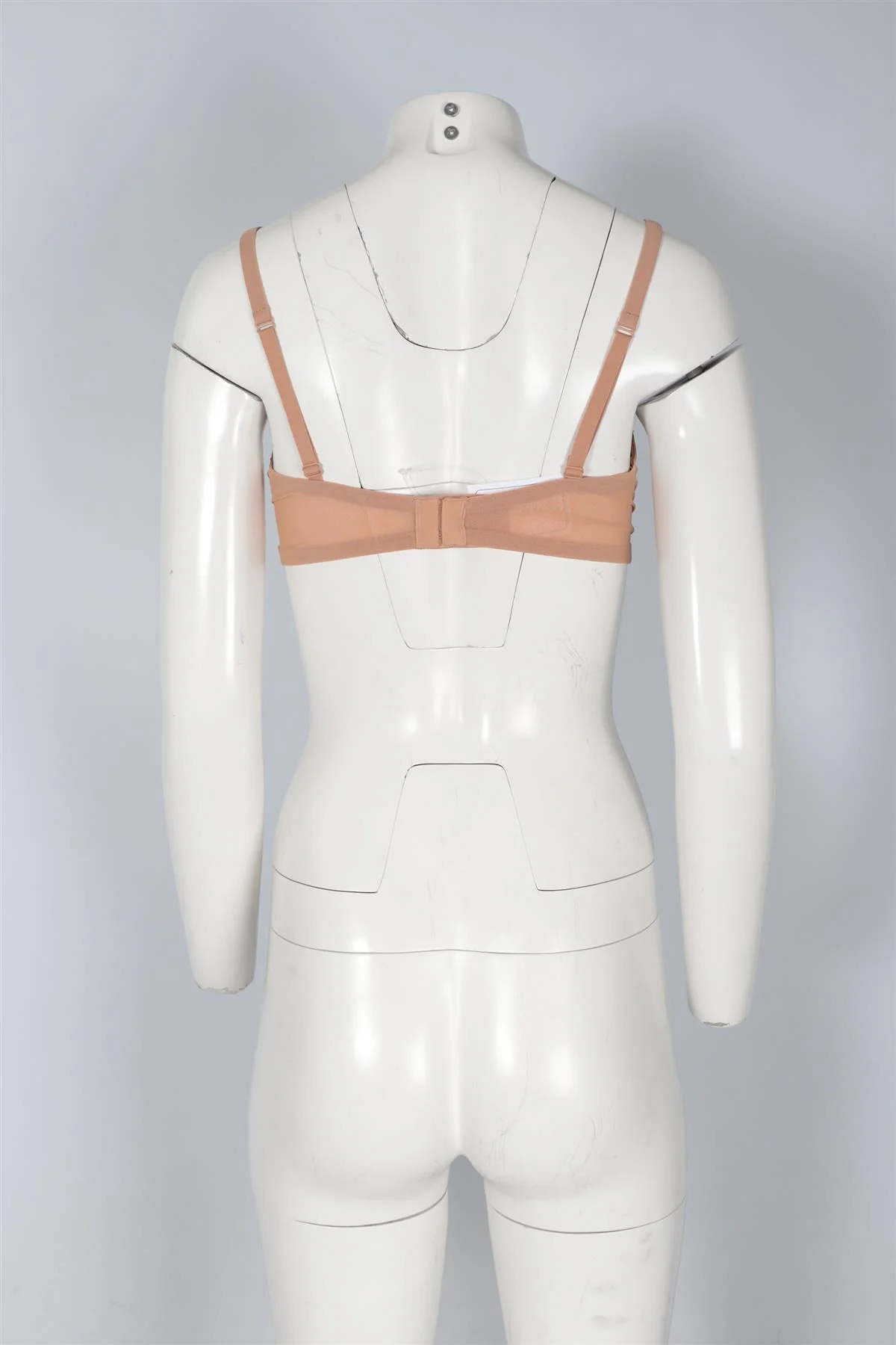 SKIMS NUDE MESH BRA 34DD - Image 4