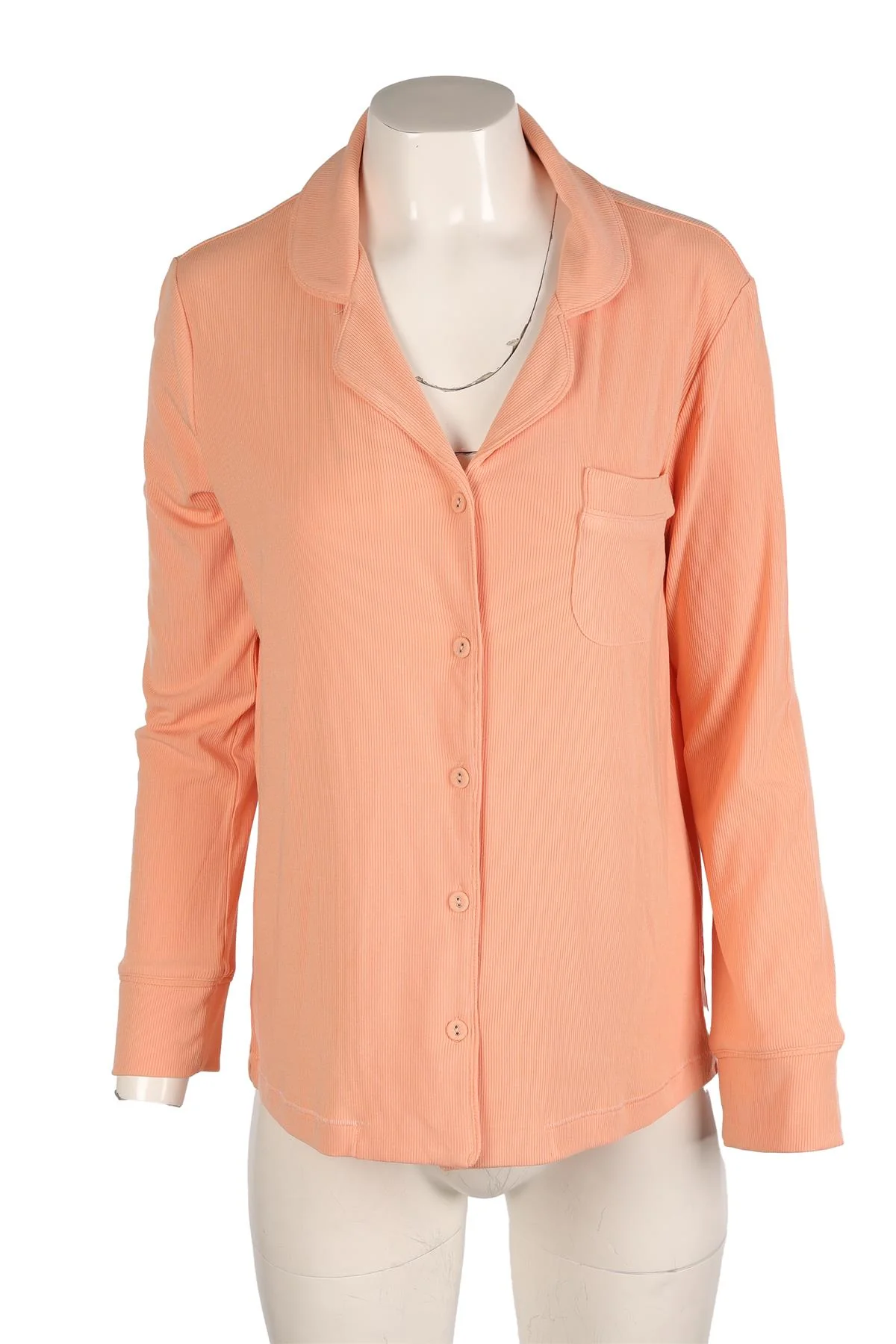 SKIMS ORANGE PYJAMA TOP SMALL - Image 2