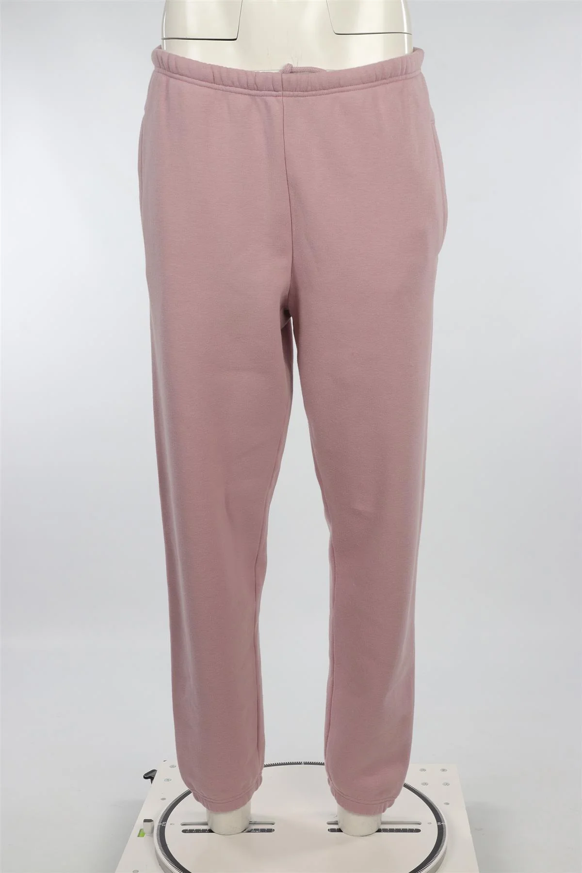 SKIMS PINK COTTON TRACK PANTS MEDIUM - Image 2