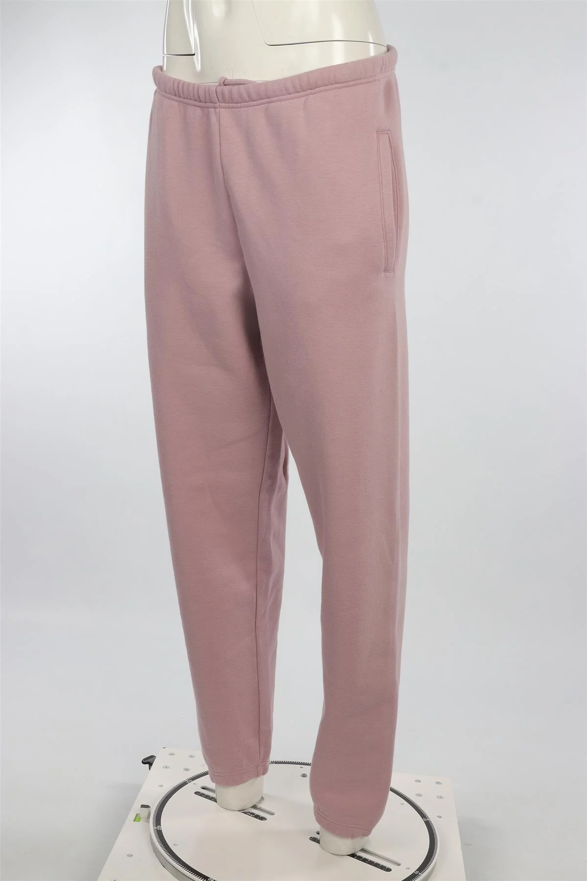 SKIMS PINK COTTON TRACK PANTS MEDIUM - Image 3