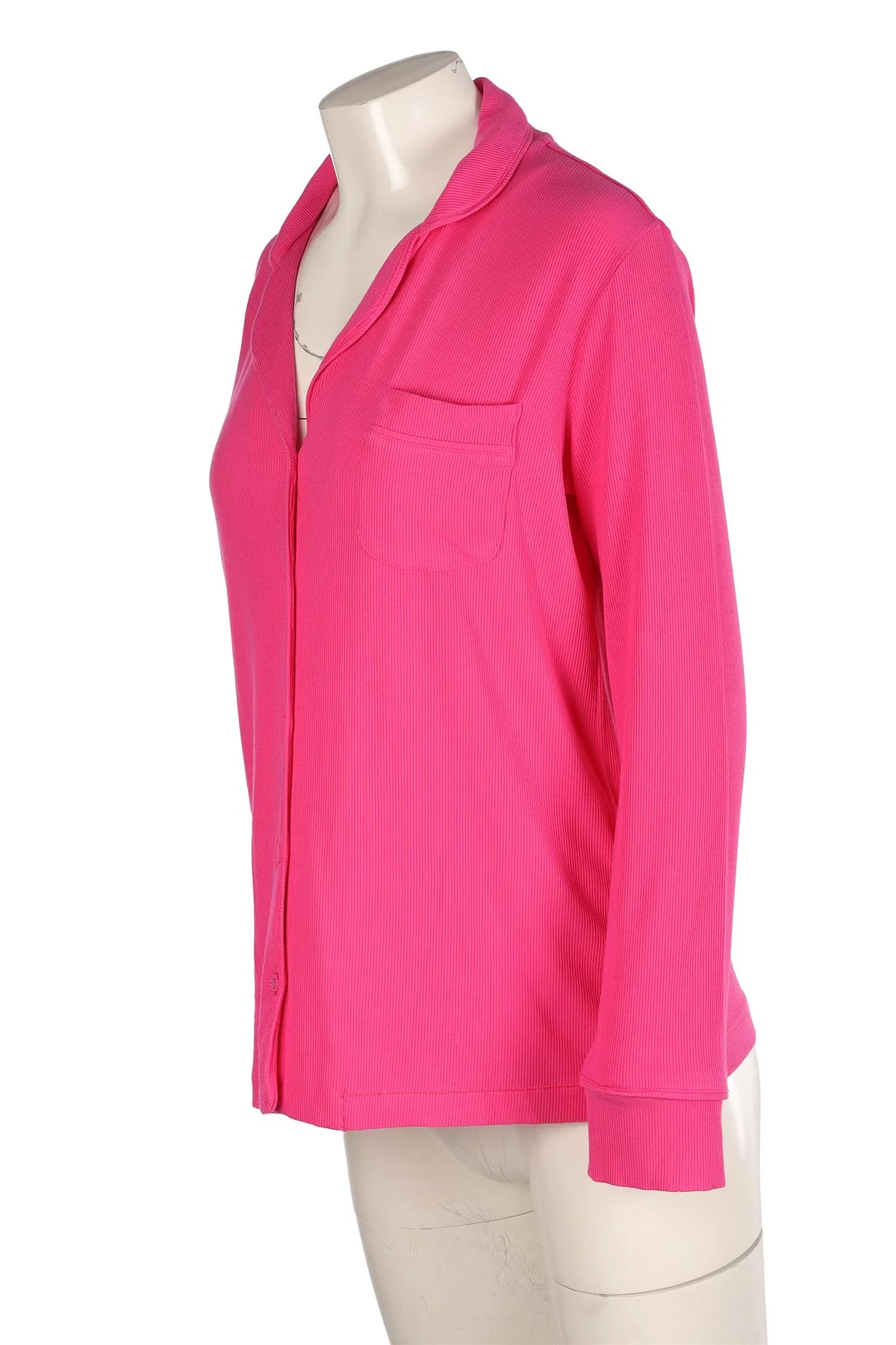 SKIMS PINK PYJAMA TOP SMALL - Image 3