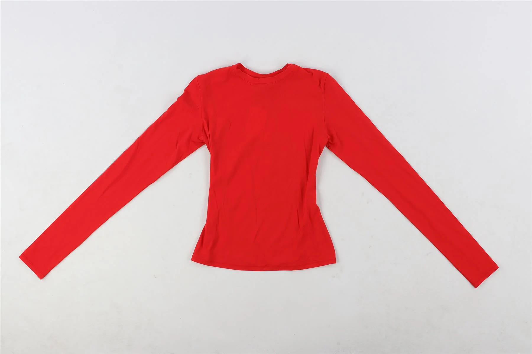 SKIMS RED JERSEY TOP XSMALL - Image 2