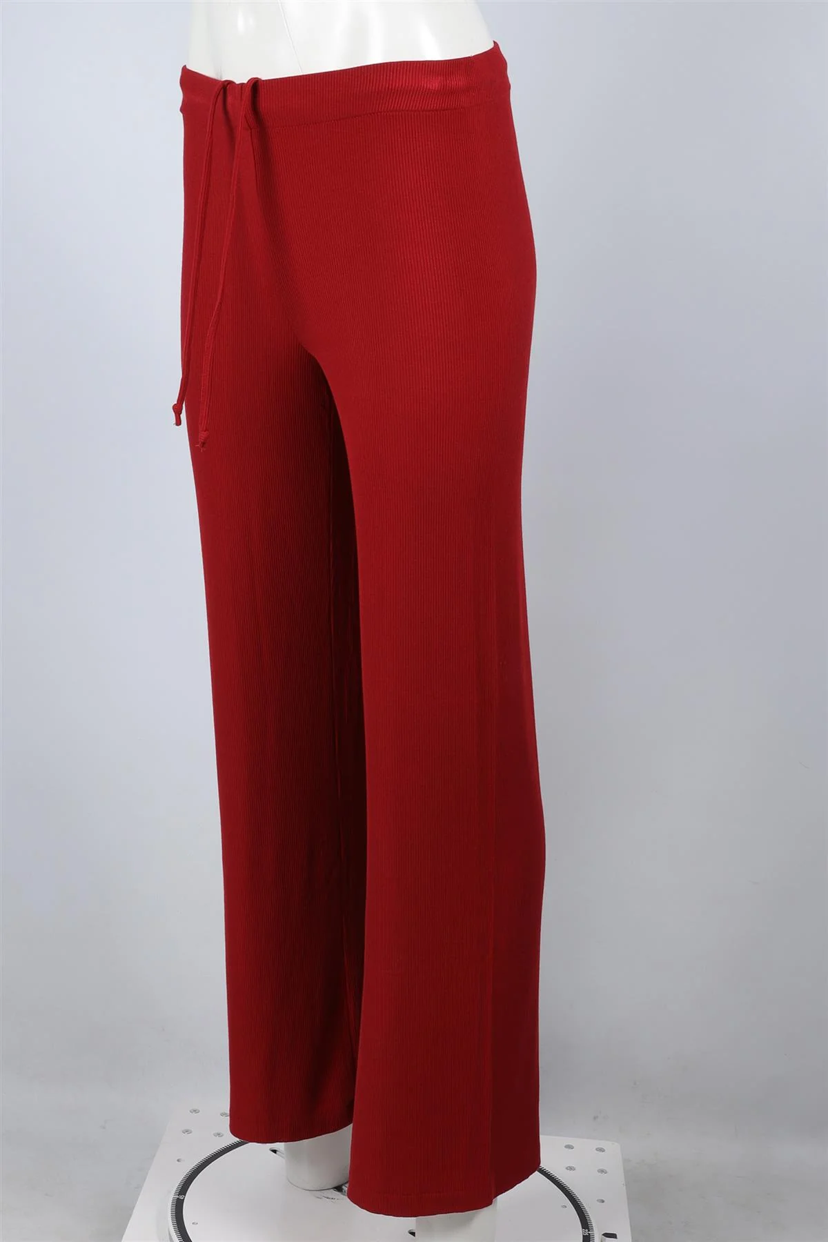 SKIMS RED MODAL PYJAMA BOTTOMS SMALL - Image 3