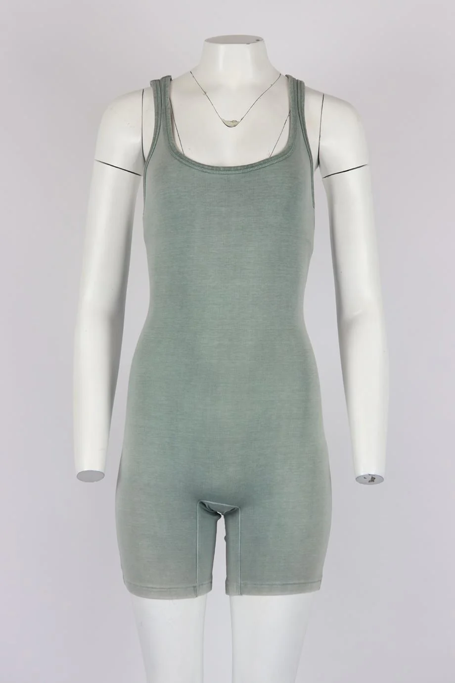 SKIMS STRETCH COTTON JERSEY PLAYSUIT SMALL - Image 2
