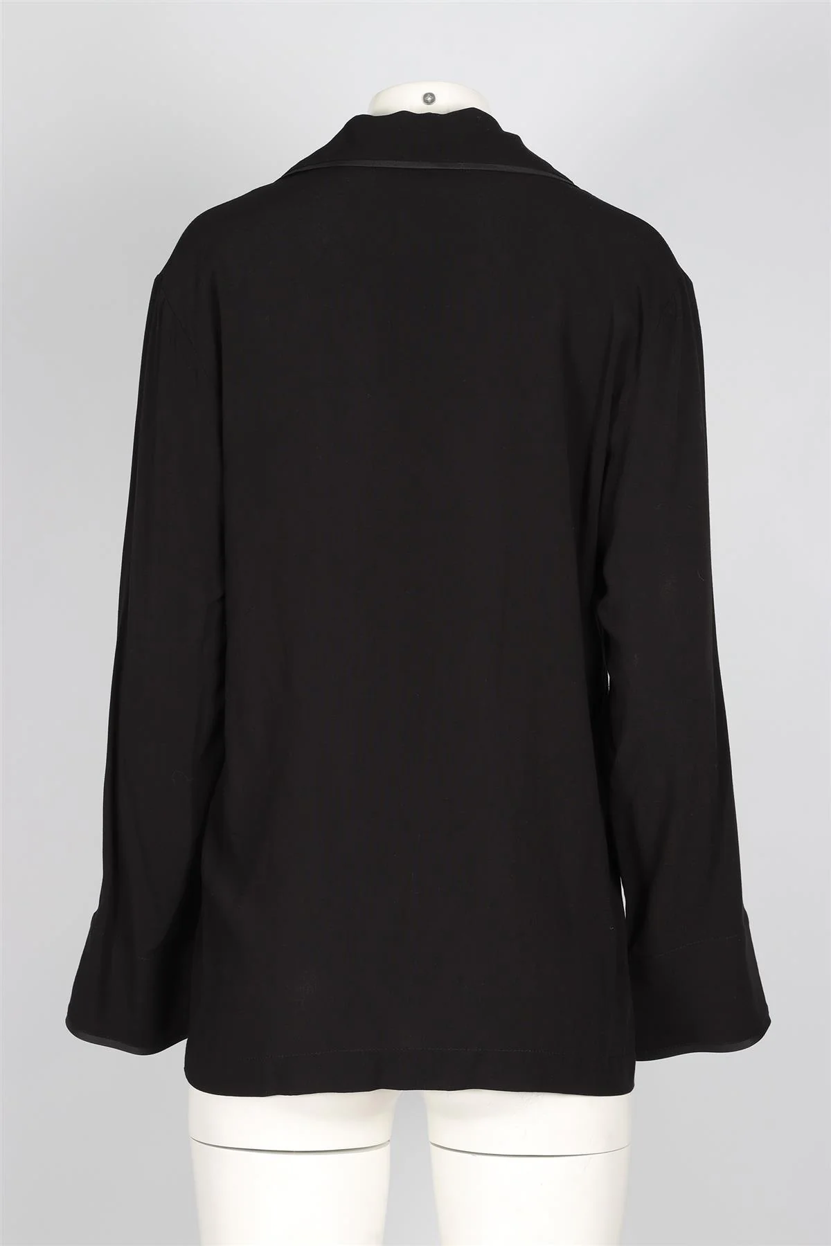 SLEEPER BLACK VISCOSE SHIRT SMALL - Image 4