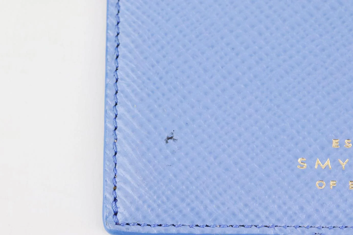 SMYTHSON PERSONALISED PANAMA LEATHER PASSPORT HOLDER - Image 8