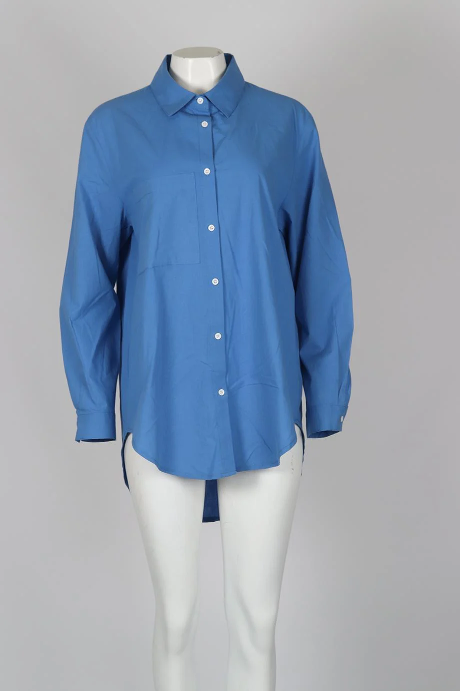 SNDYS EVERYDAY COTTON BLEND SHIRT US 2 UK 6 - Image 2