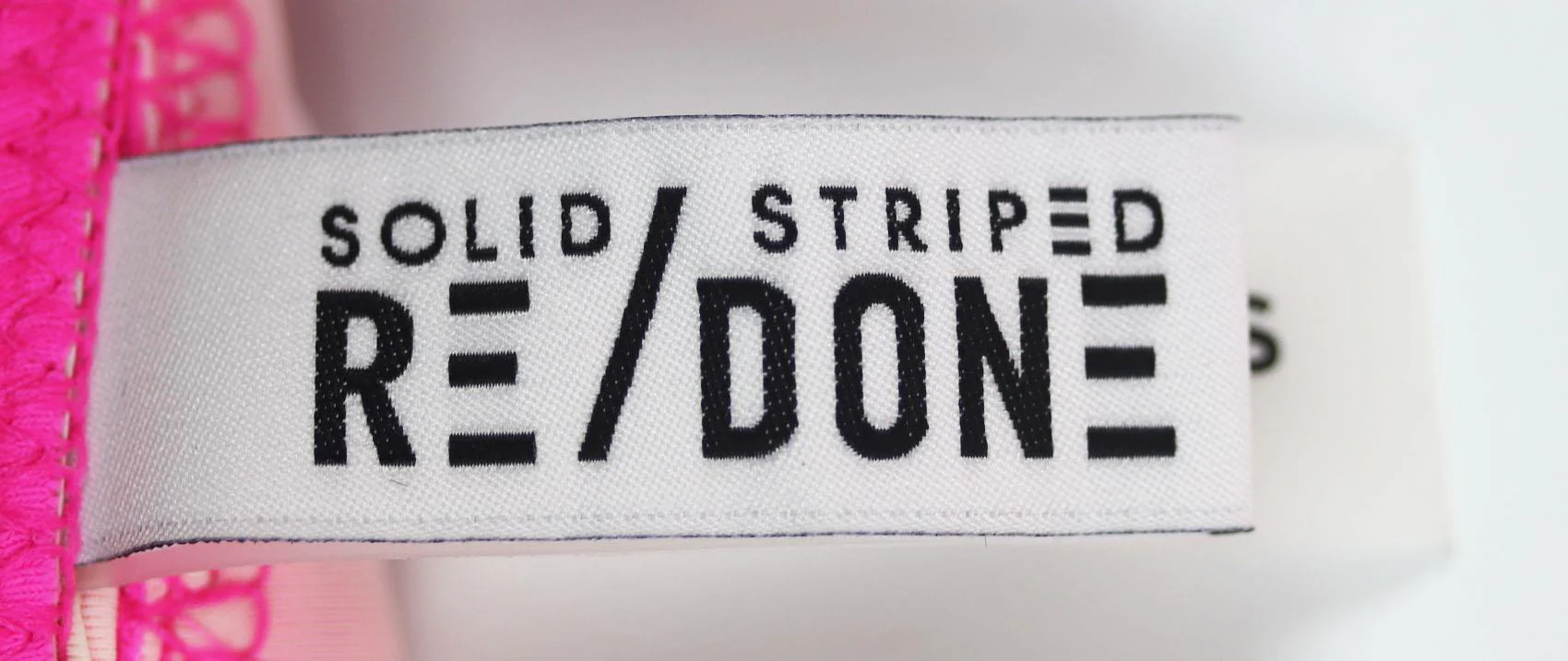 SOLID AND STRIPED + RE/DONE VENICE BANDEAU BIKINI SMALL - Image 7
