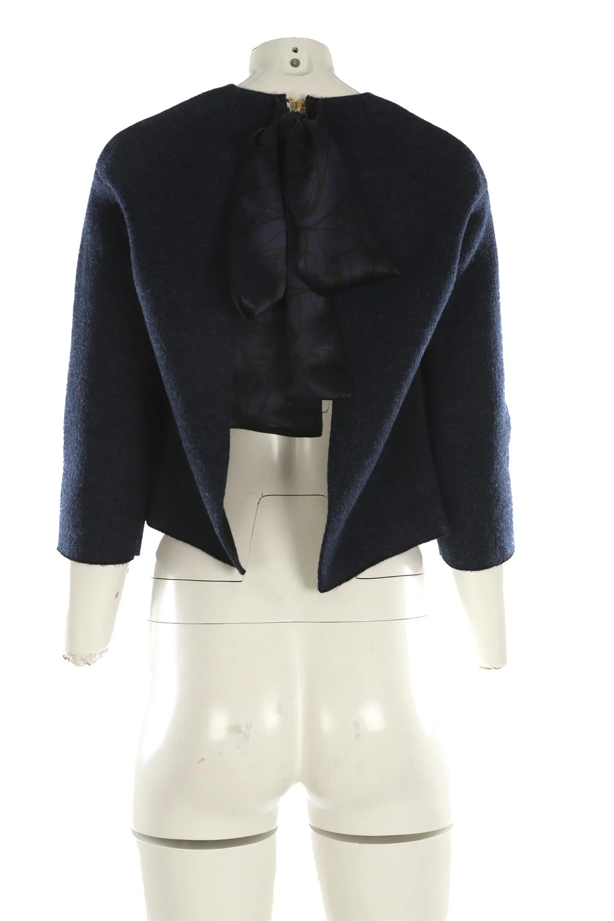 SONIA RYKIEL BLUE WOOL TOP SMALL - Image 4