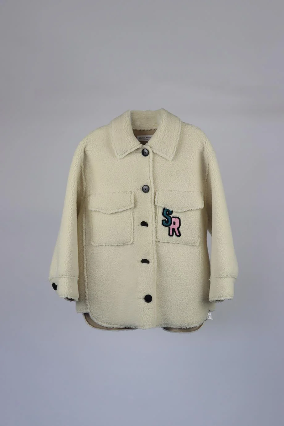 SONIA RYKIEL KIDS GIRLS FAUX SHEARLING JACKET 8 YEARS - Image 2