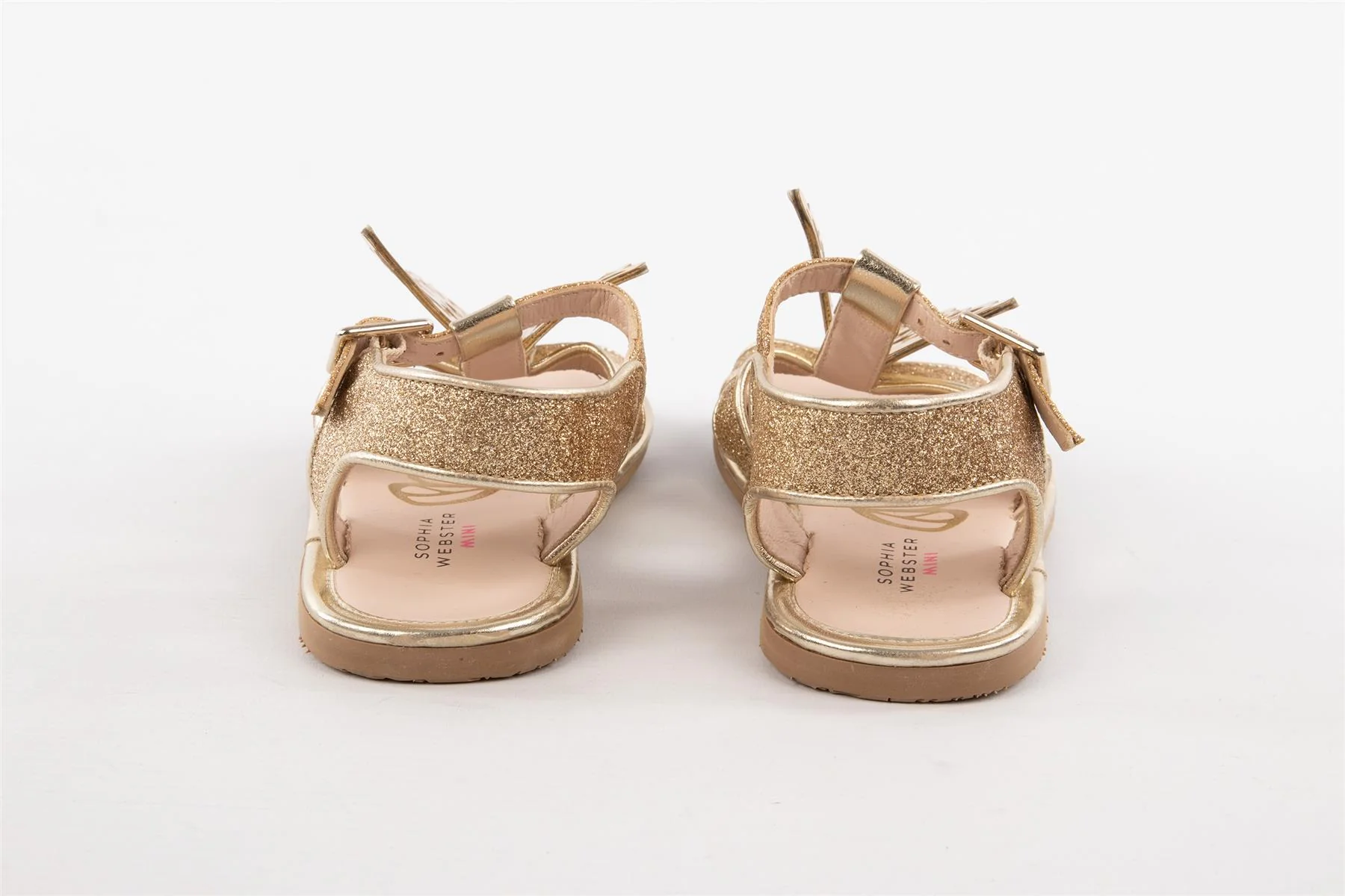 SOPHIA WEBSTER GOLD KIDS GIRLS SANDALS EU 28 UK 9.5 US 10.5 - Image 3