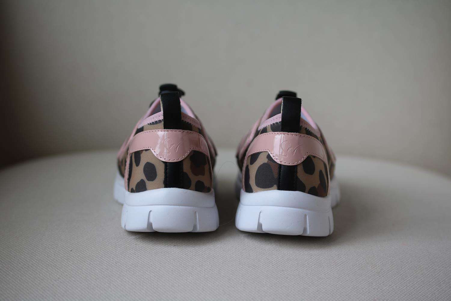 SOPHIA WEBSTER KIDS GIRLS LEOPARD NEOPRENE SNEAKERS EU 30 UK 11.5/12 - Image 4