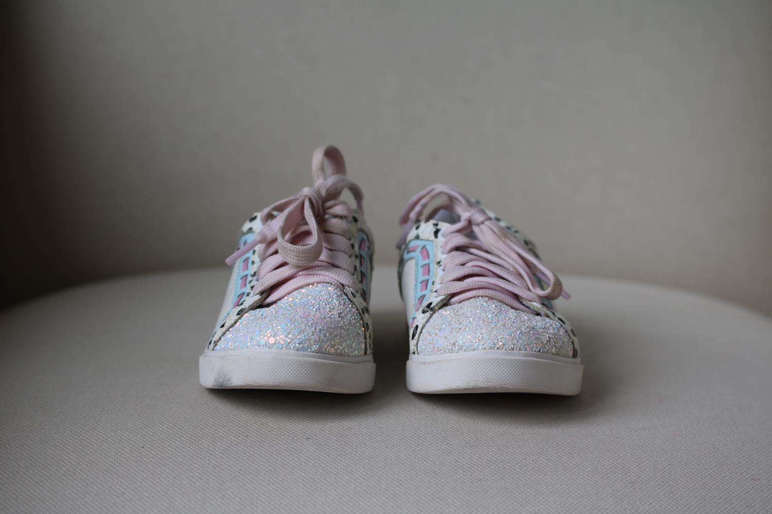 SOPHIA WEBSTER KIDS GIRLS RIKO LEATHER SNEAKERS EU 30 UK 11.5/12 - Image 3