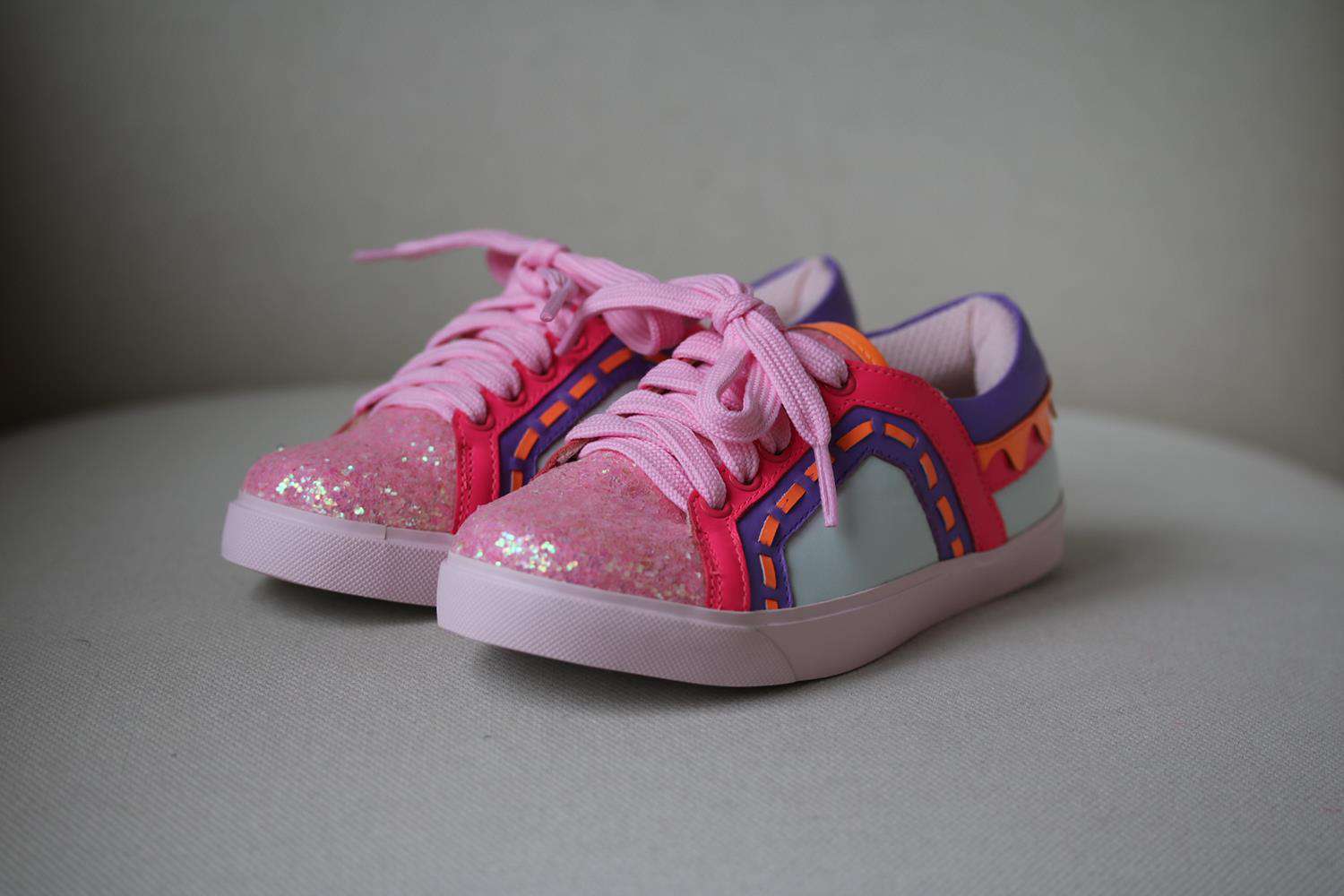 SOPHIA WEBSTER KIDS GIRLS RIKO LEATHER SNEAKERS EU 30 UK 11.5/12 - Image 2