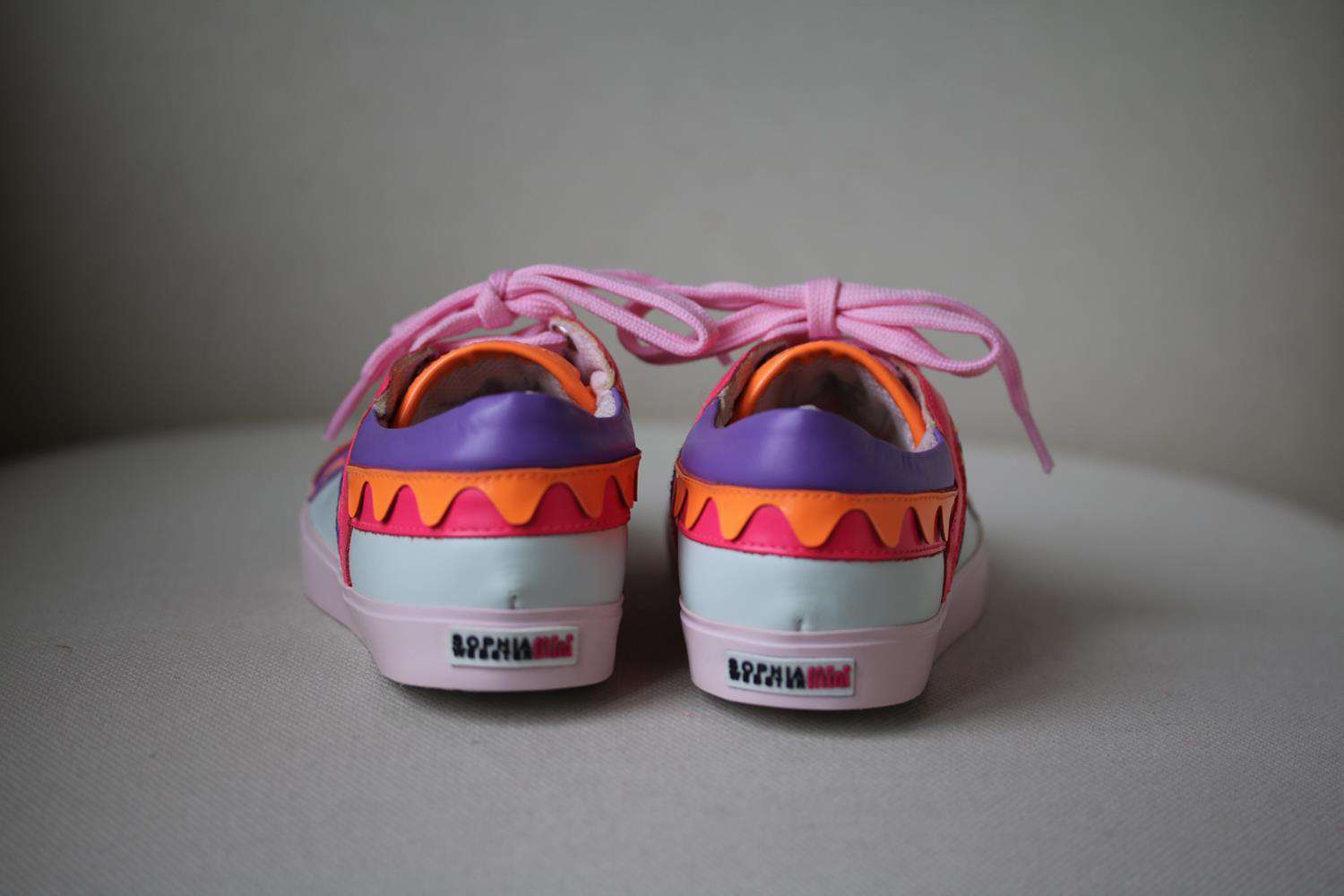 SOPHIA WEBSTER KIDS GIRLS RIKO LEATHER SNEAKERS EU 30 UK 11.5/12 - Image 4