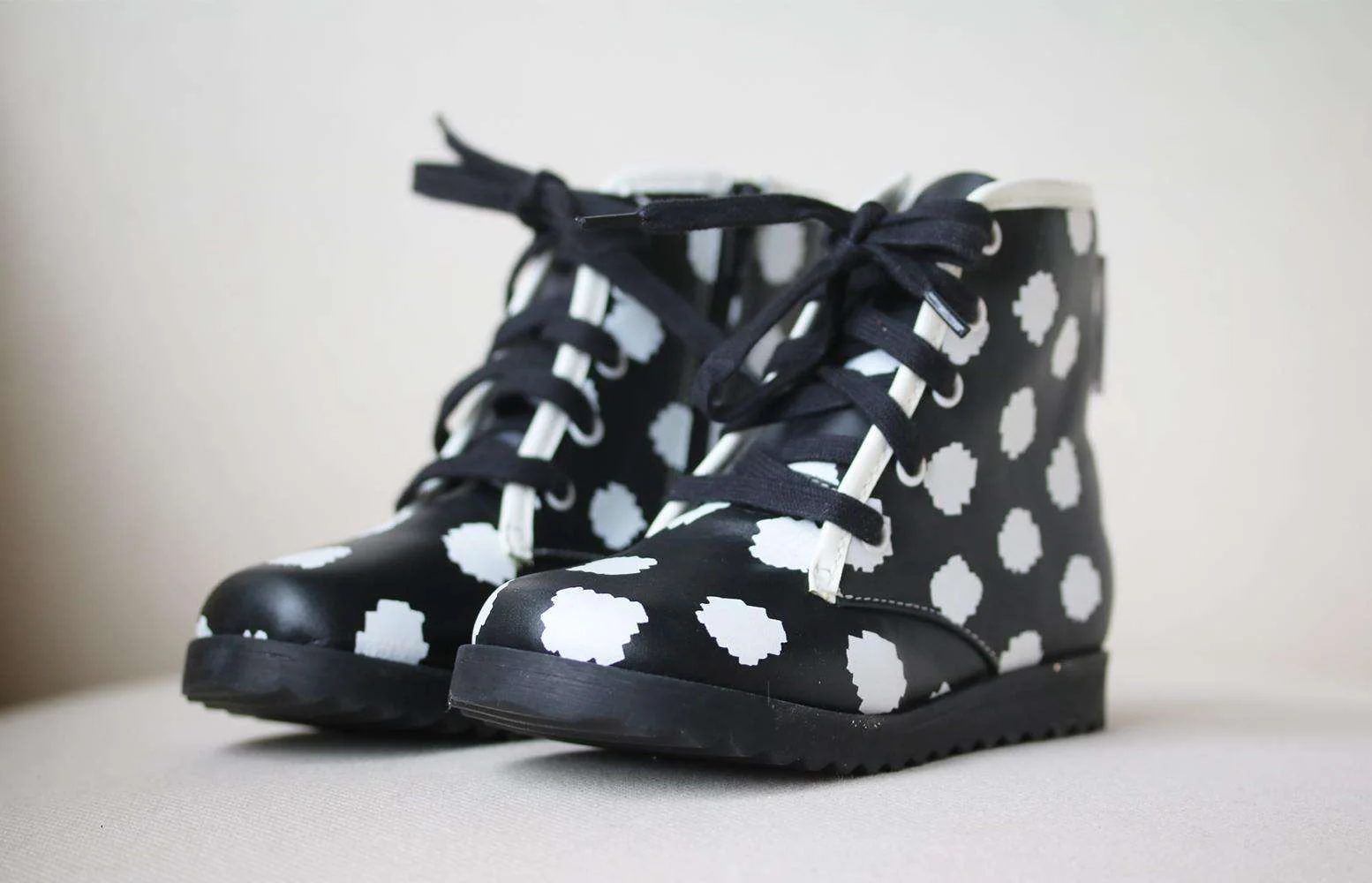 SOPHIA WEBSTER KIDS GIRLS WILEY LEATHER ANKLE BOOTS EU 25 UK 8 - Image 2