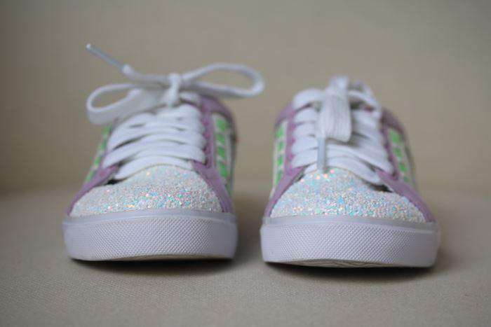 SOPHIA WEBSTER MINI GIRLS WHITE RIKO TRAINERS EU 26 UK 8.5 - Image 2