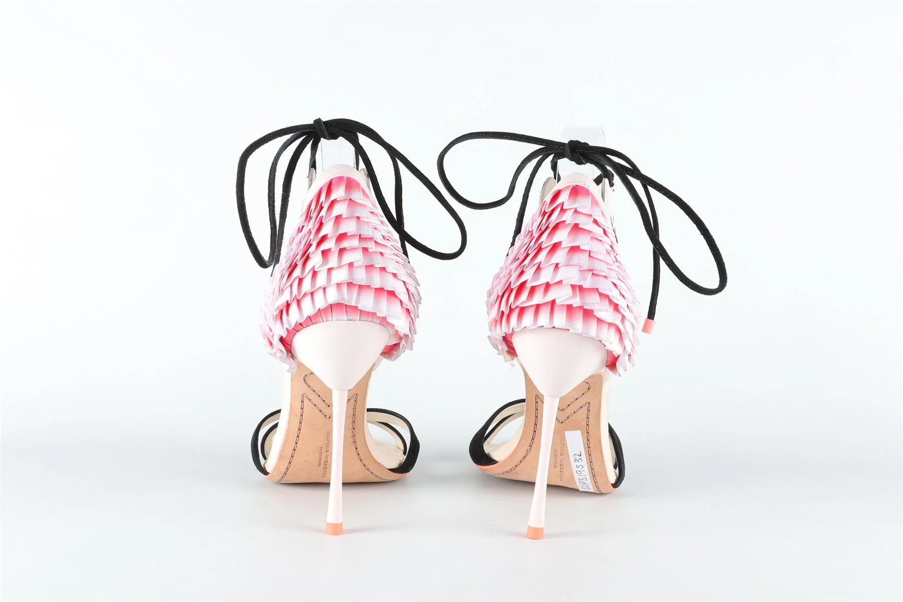 SOPHIA WEBSTER PINK LEATHER SANDALS EU 40 UK 7 US 10 - Image 5