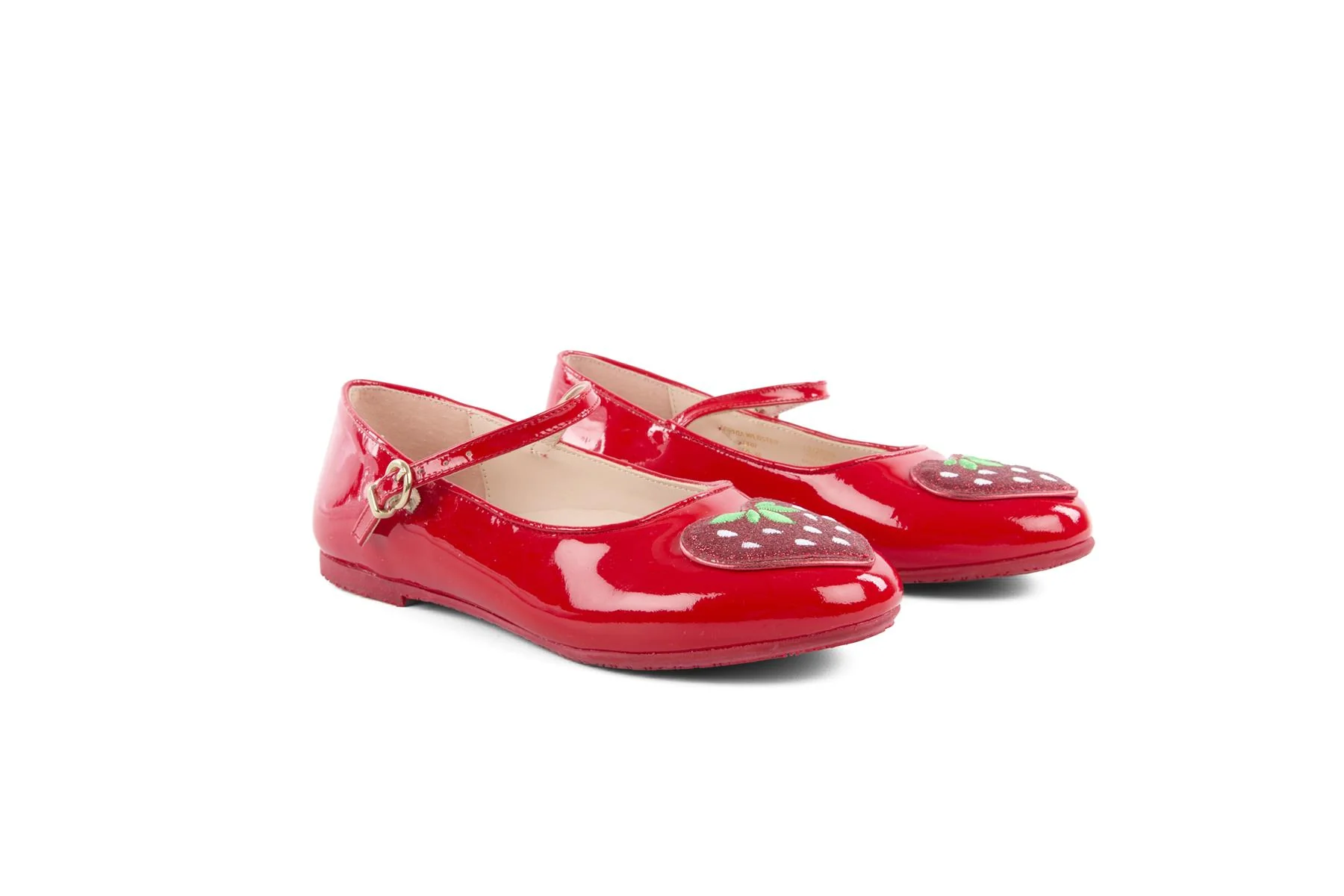 SOPHIA WEBSTER RED KIDS GIRLS BALLET FLATS EU 34 UK 2 US 3 - Image 2