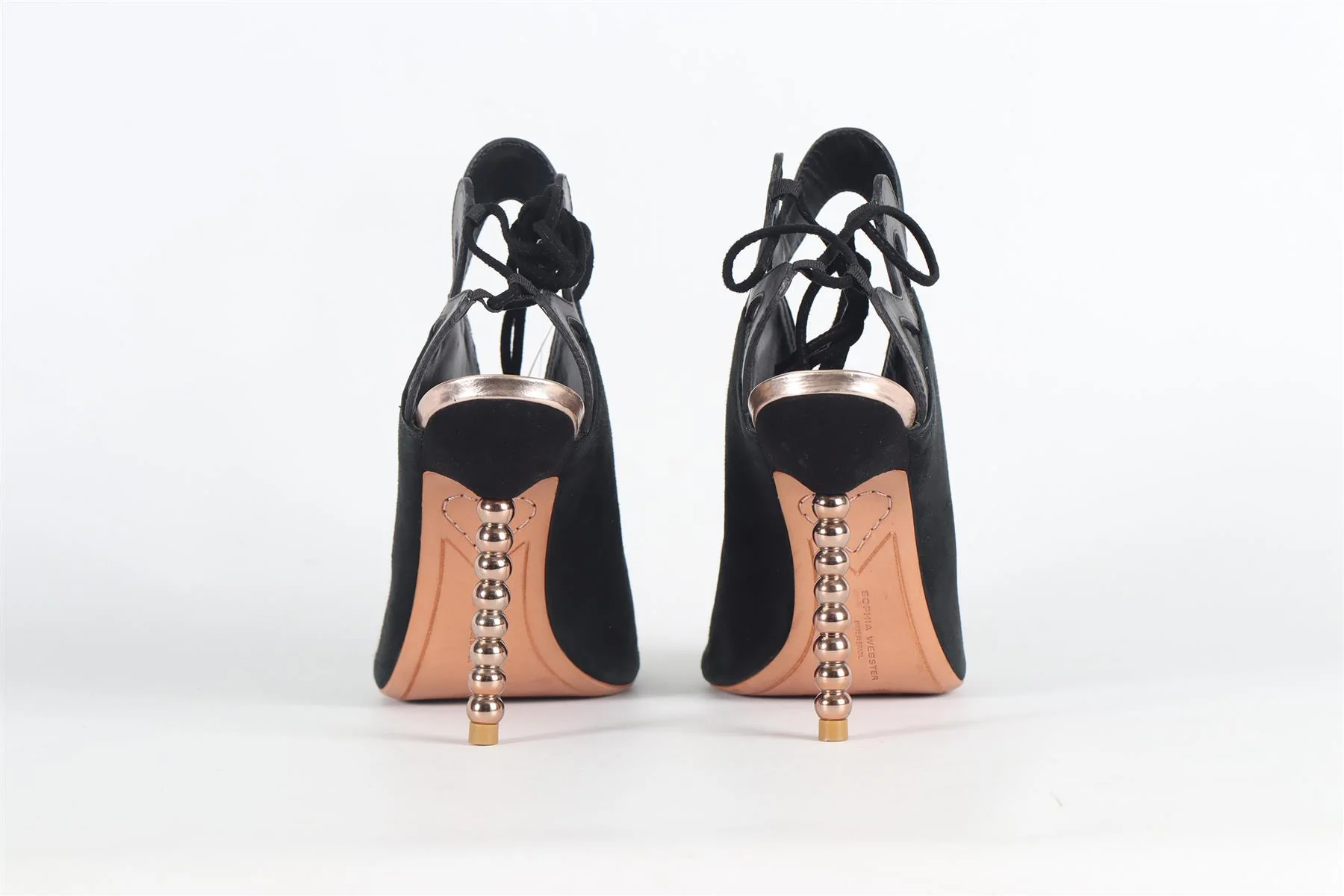 SOPHIA WEBSTER SUEDE SANDALS EU 38.5 UK 5.5 US 8.5 - Image 4
