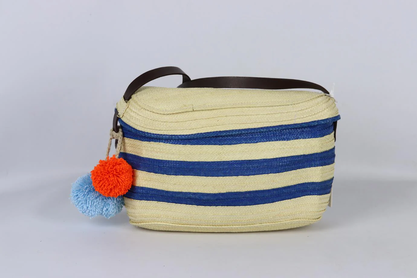 SOPHIE ANDERSON STRIPED RAFFIA SHOULDER BAG - Image 2