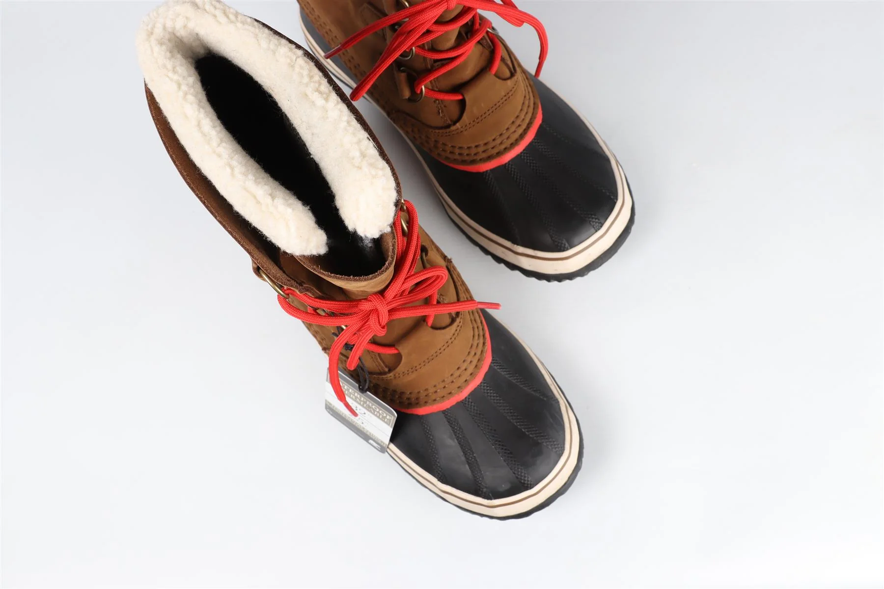 SOREL BROWN SUEDE SNOW BOOTS EU 40.5 UK 7.5 US 10.5 - Image 4