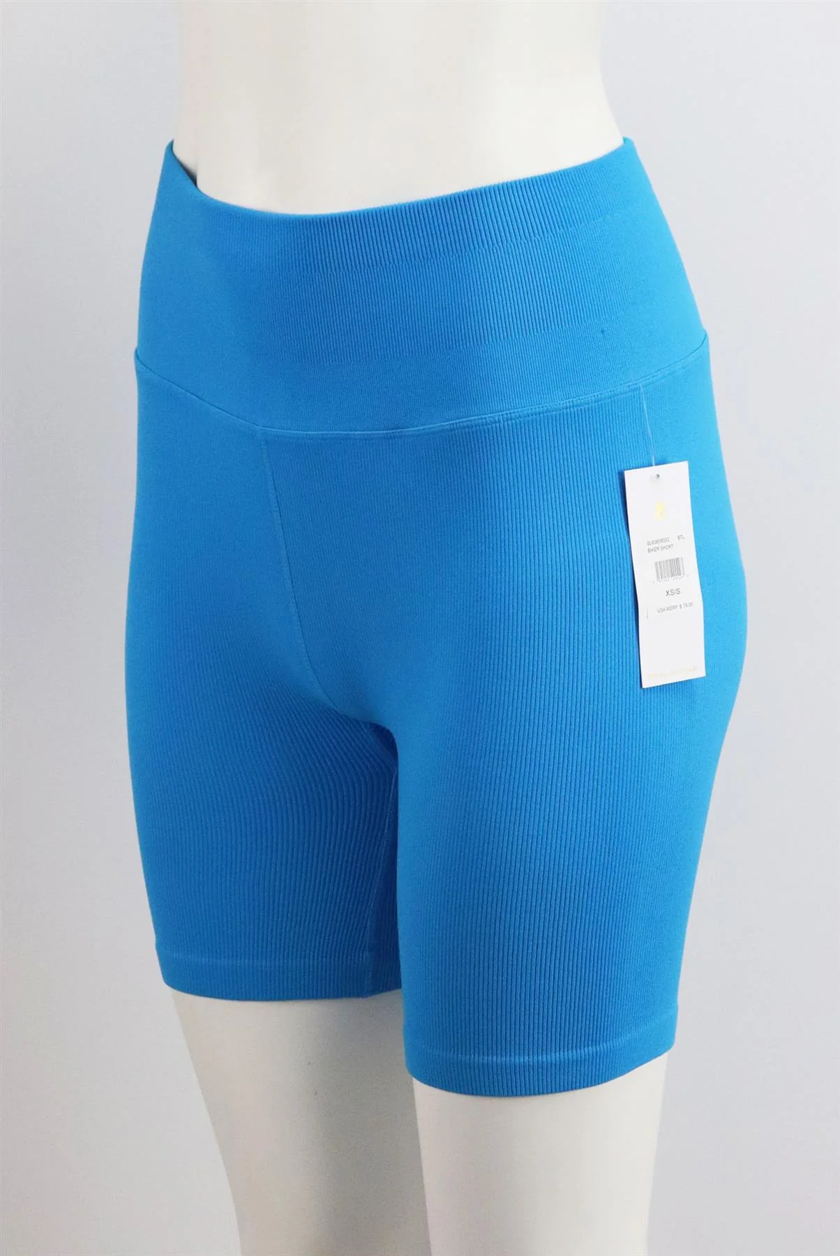SPIRITAL GANGSTER RIBBED STRETCH JERSEY SHORTS XSMALL/SMALL - Image 4