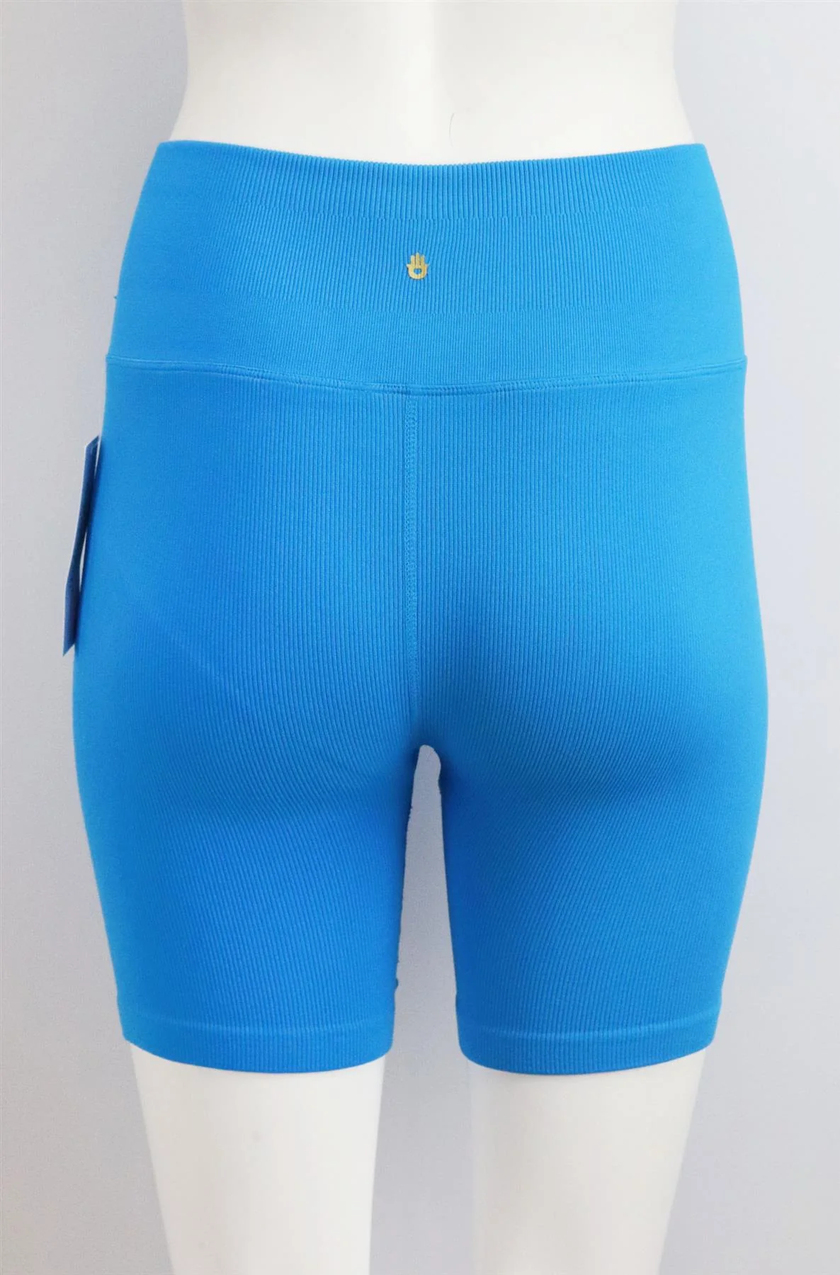 SPIRITAL GANGSTER RIBBED STRETCH JERSEY SHORTS XSMALL/SMALL - Image 5