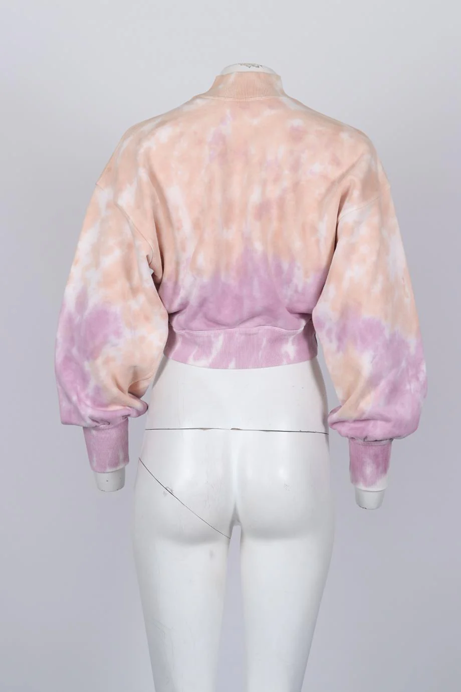 SPIRITUAL GANGSTER CROPPED COTTON SWEATSHIRT XSMALL - Image 4